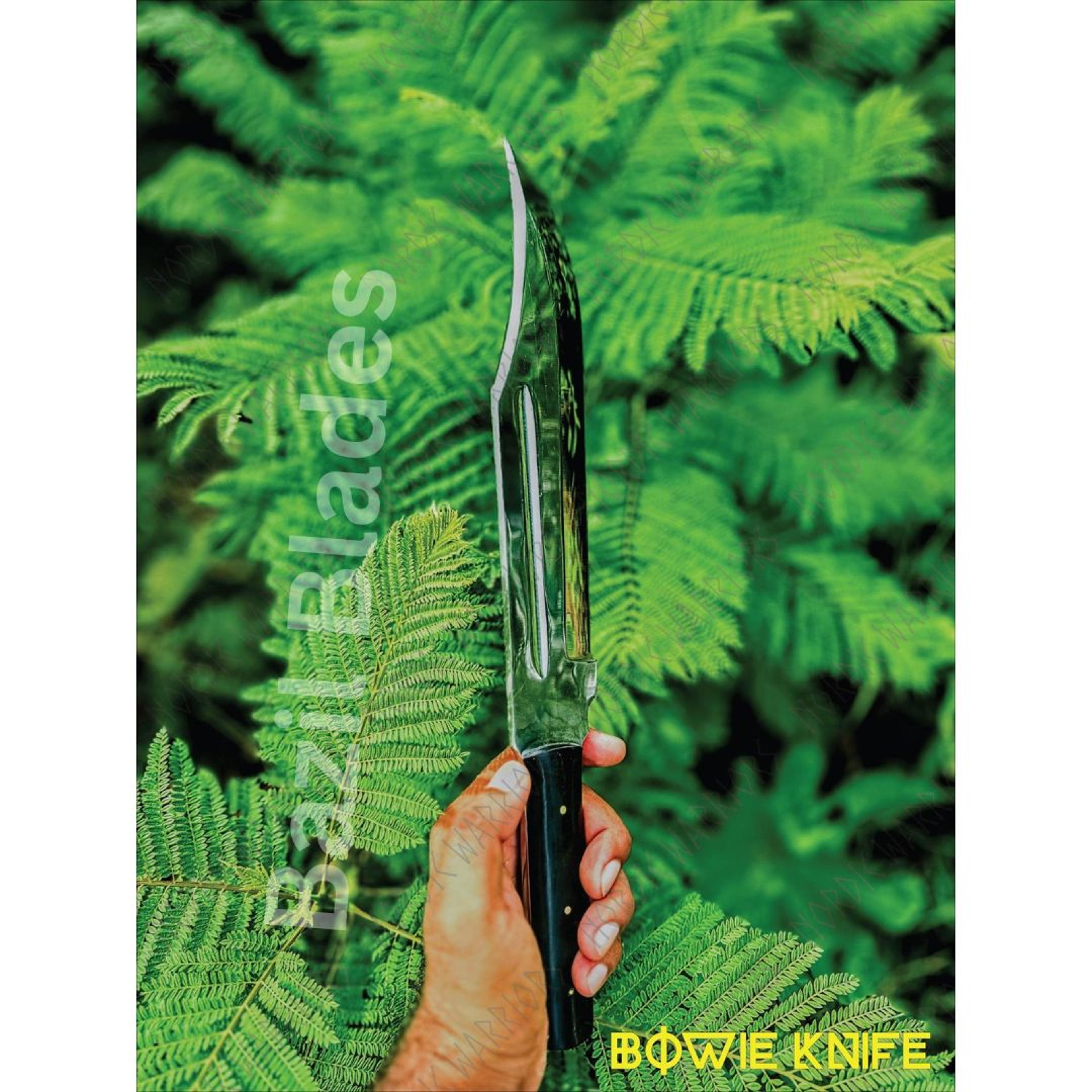 custom knife full tang bowie knife d2 knife camping fixed blade bowie outdoor