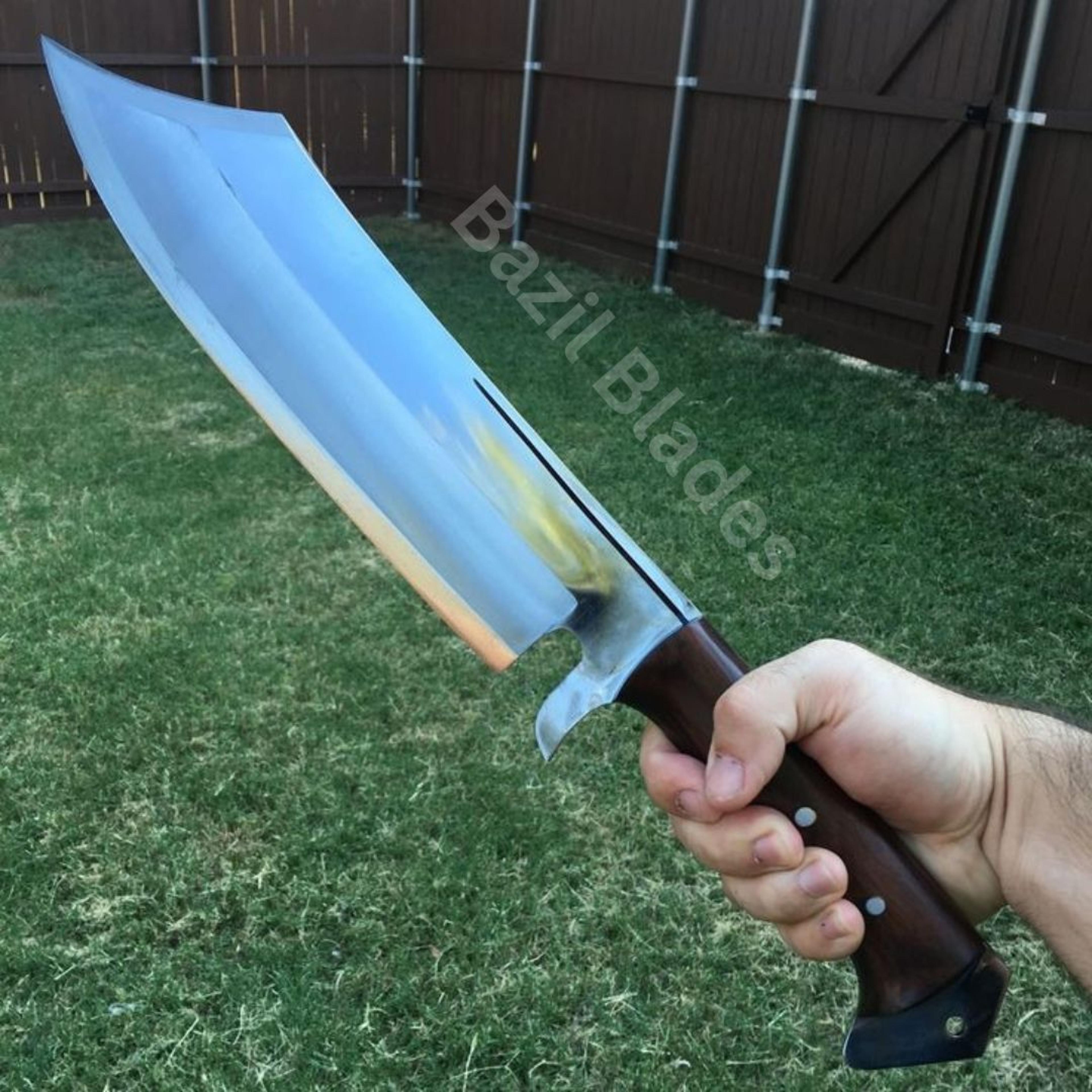 custom machete knife full tang hunting knife for camping and outdoor knife
