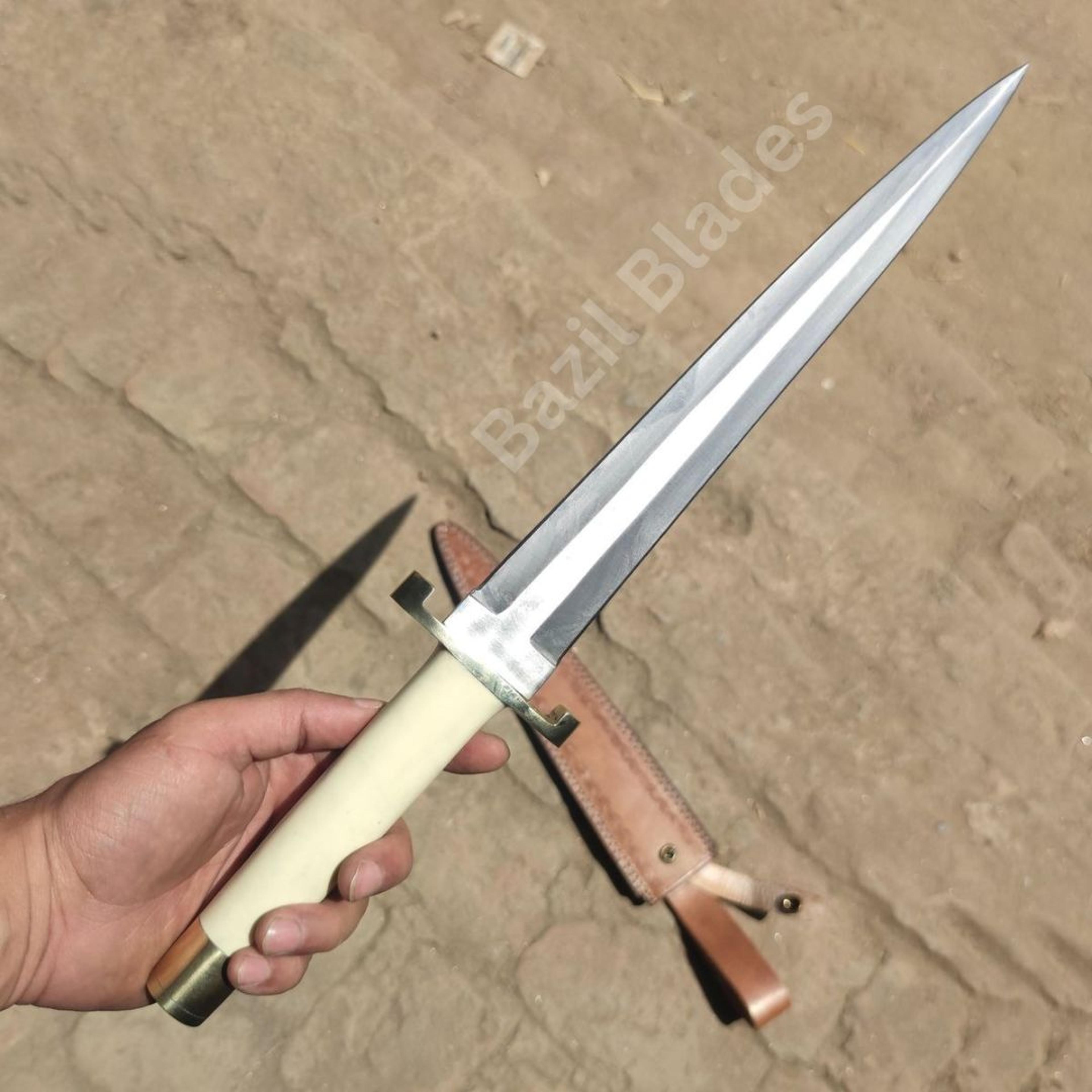 custom knife toothpick dagger knife d2 steel hunting dagger knife survival