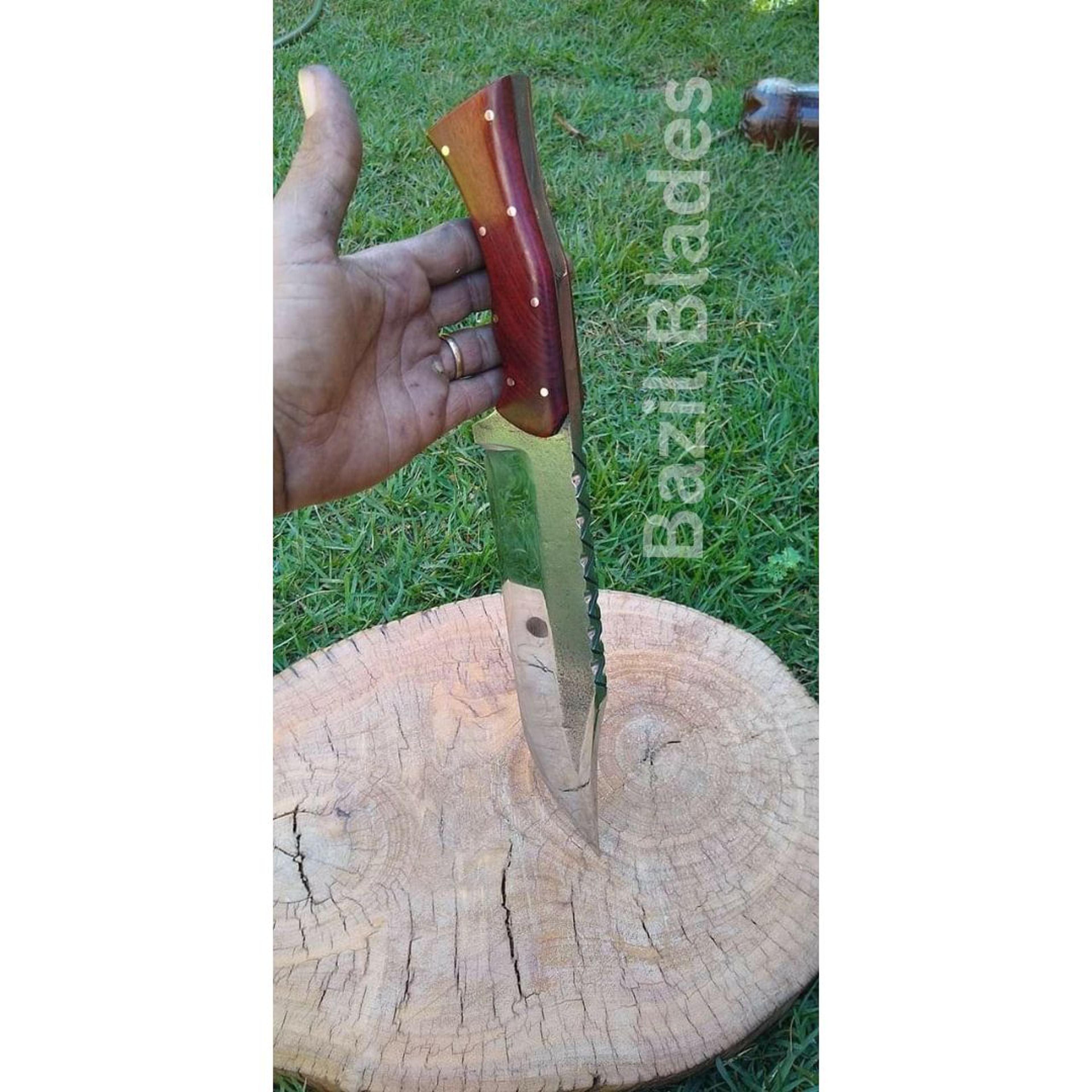 custom bowie knife full tang hunting knife survival outdoor knife camping bowie