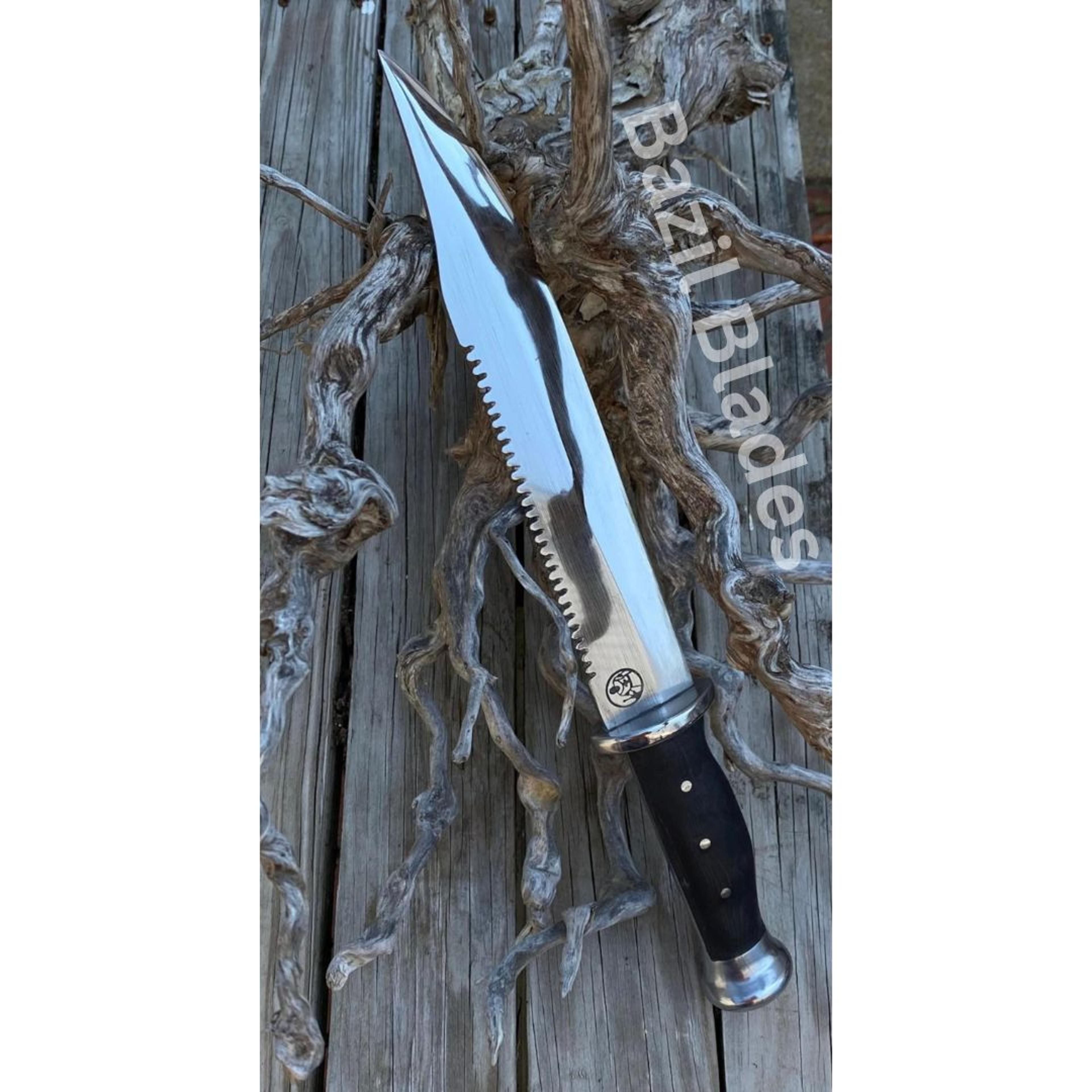 custom knife d2 steel hunting bowie knife survival and outdoor camping knife
