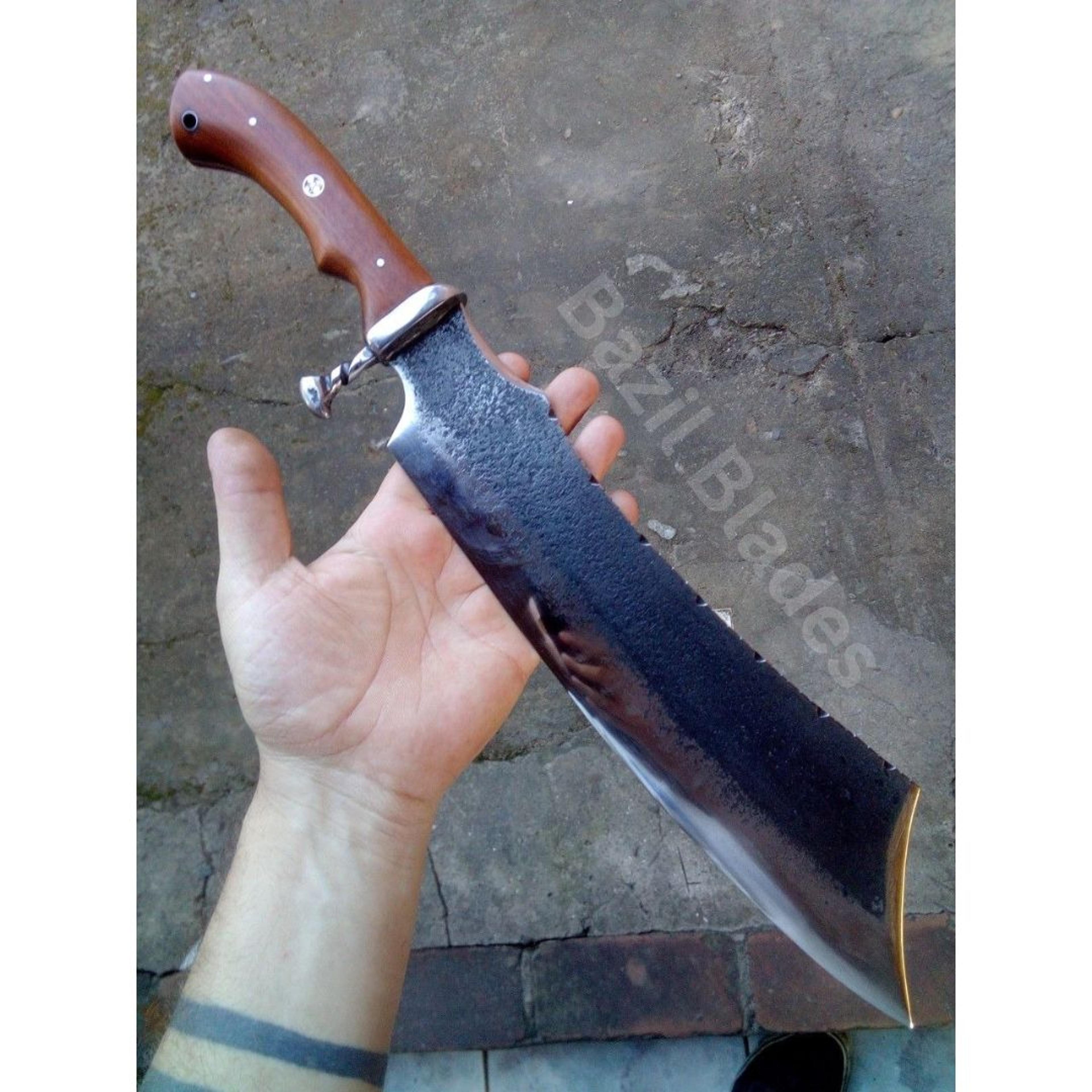 custom machete knife 1095 carbon steel full tang machete for hunting camping