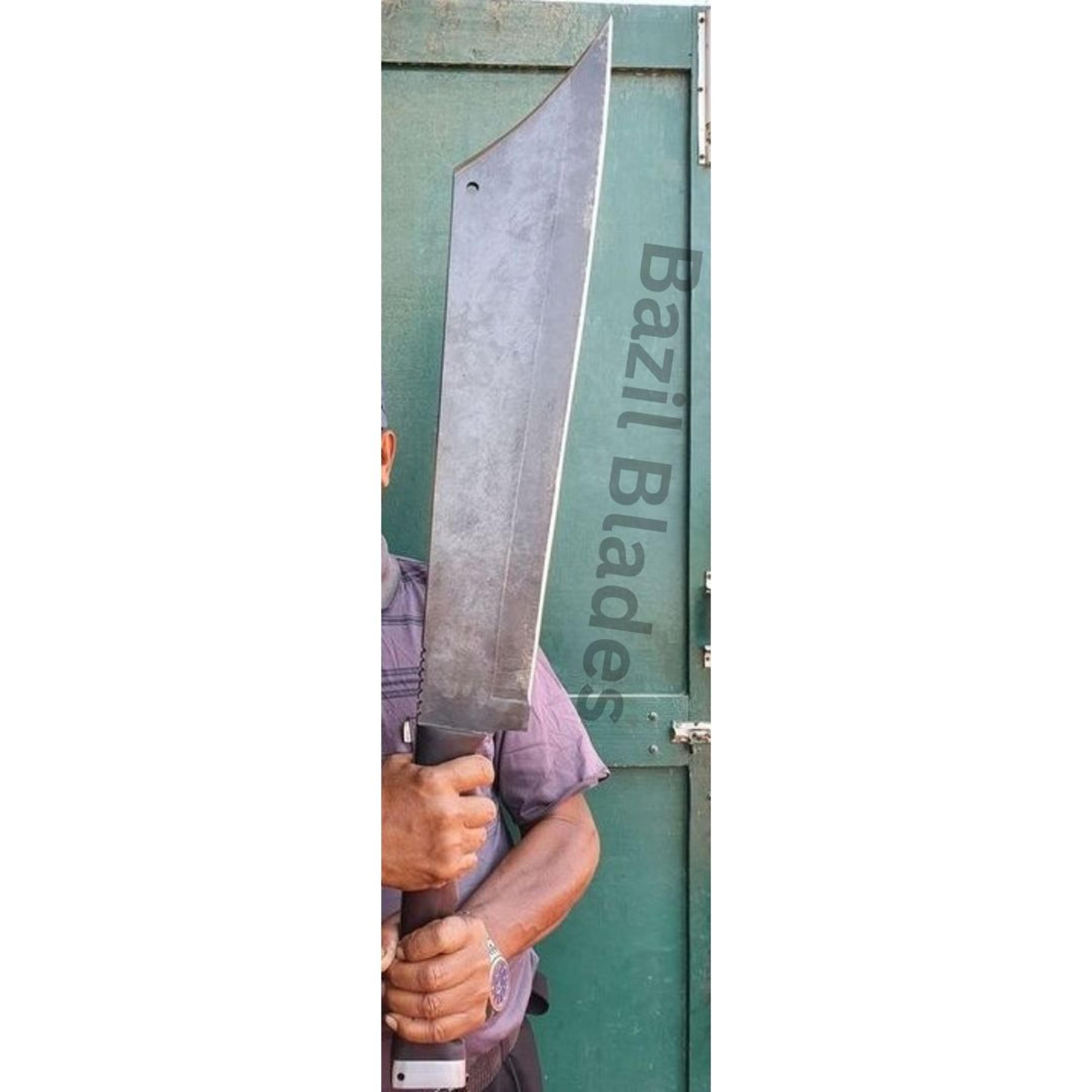 xl custom knife 1095 carbon steel bowie knife full tang hunting and outdoor knife
