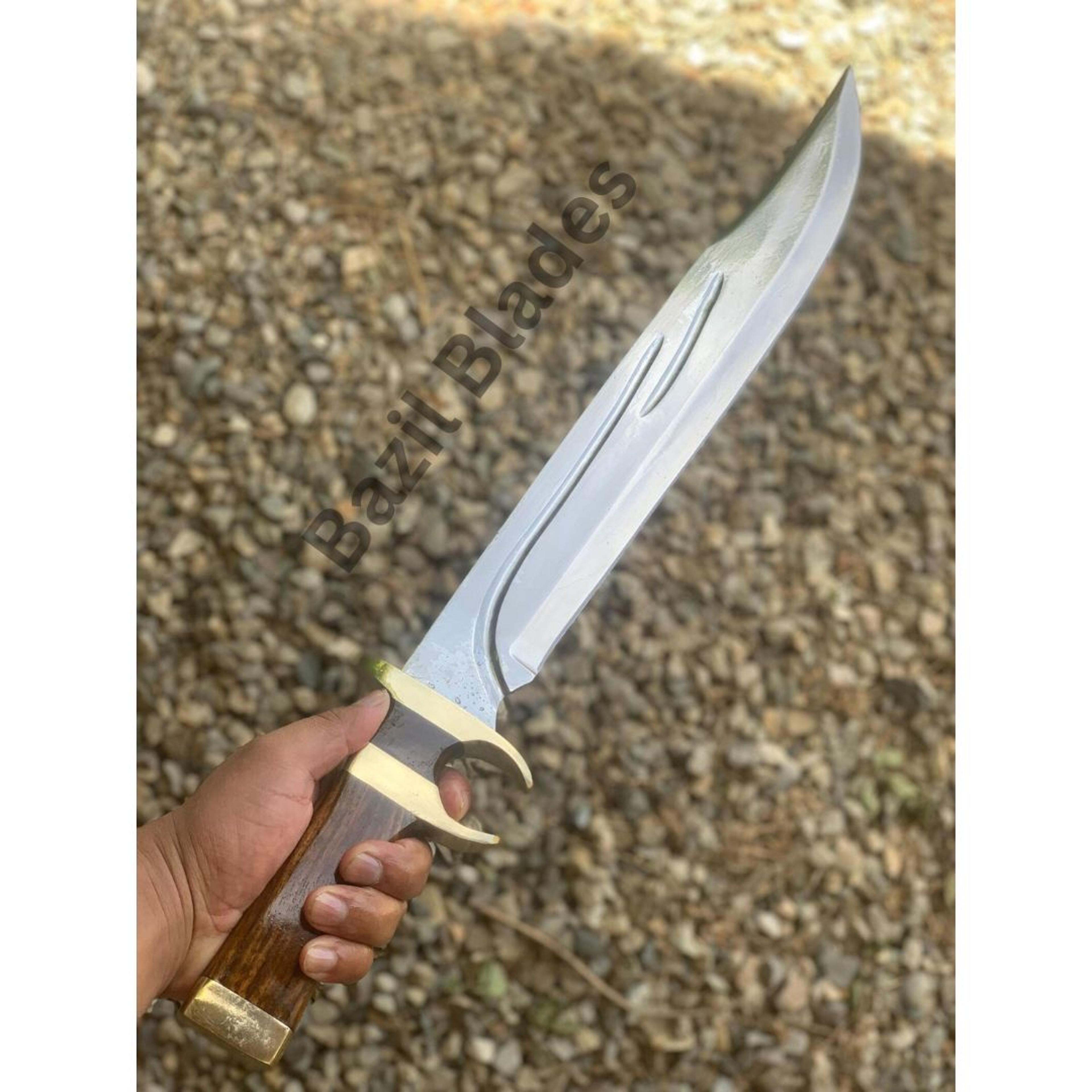 custom knife d2 steel knife hunting bowie knife survival outdoor camping knife