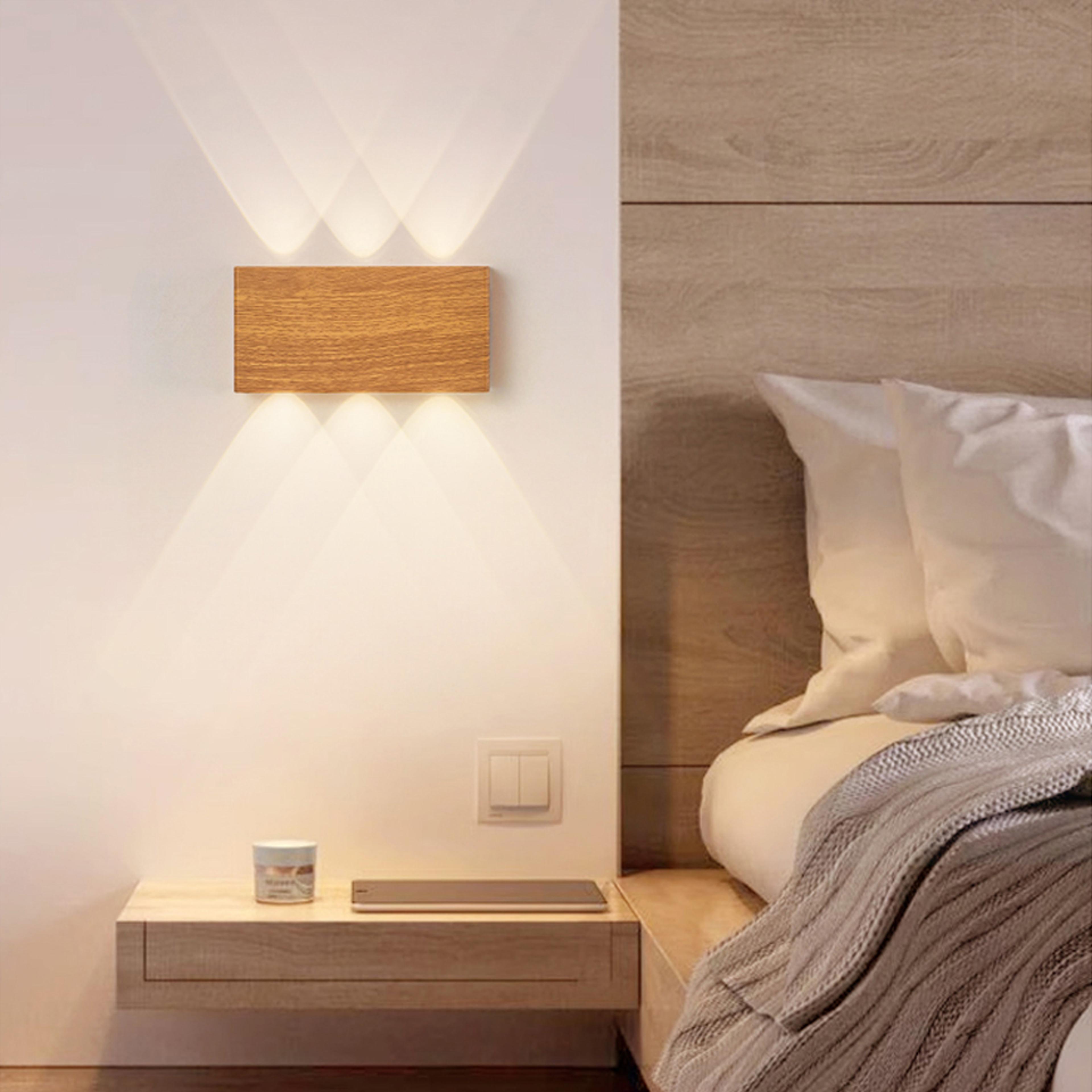 modern touch dimming wall lights with remote control, perfect as a night light for bedside, stair side, and corner decor