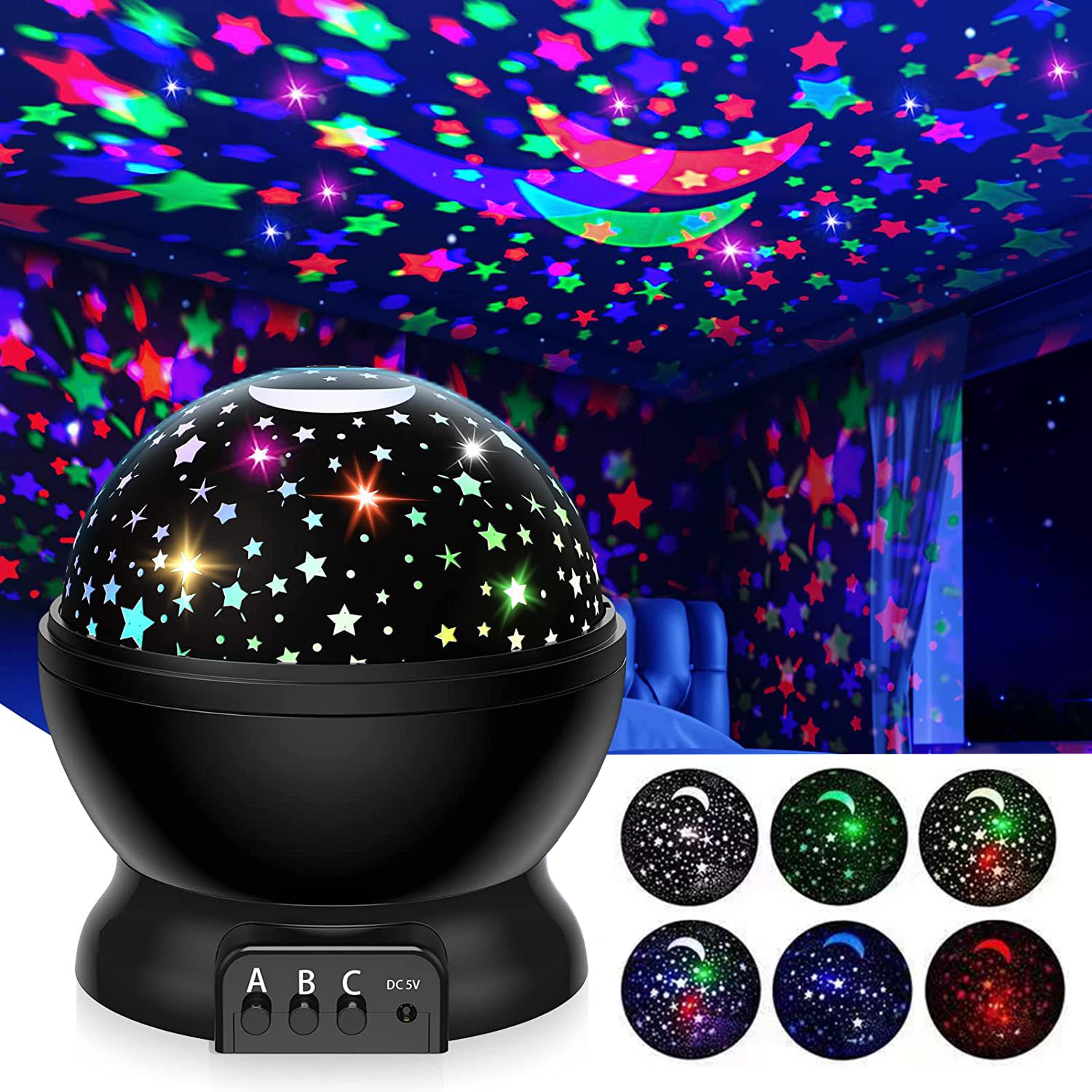galaxy projector, night light projector, rotating starry sky, moon lamp for nursery, baby night light, home decor