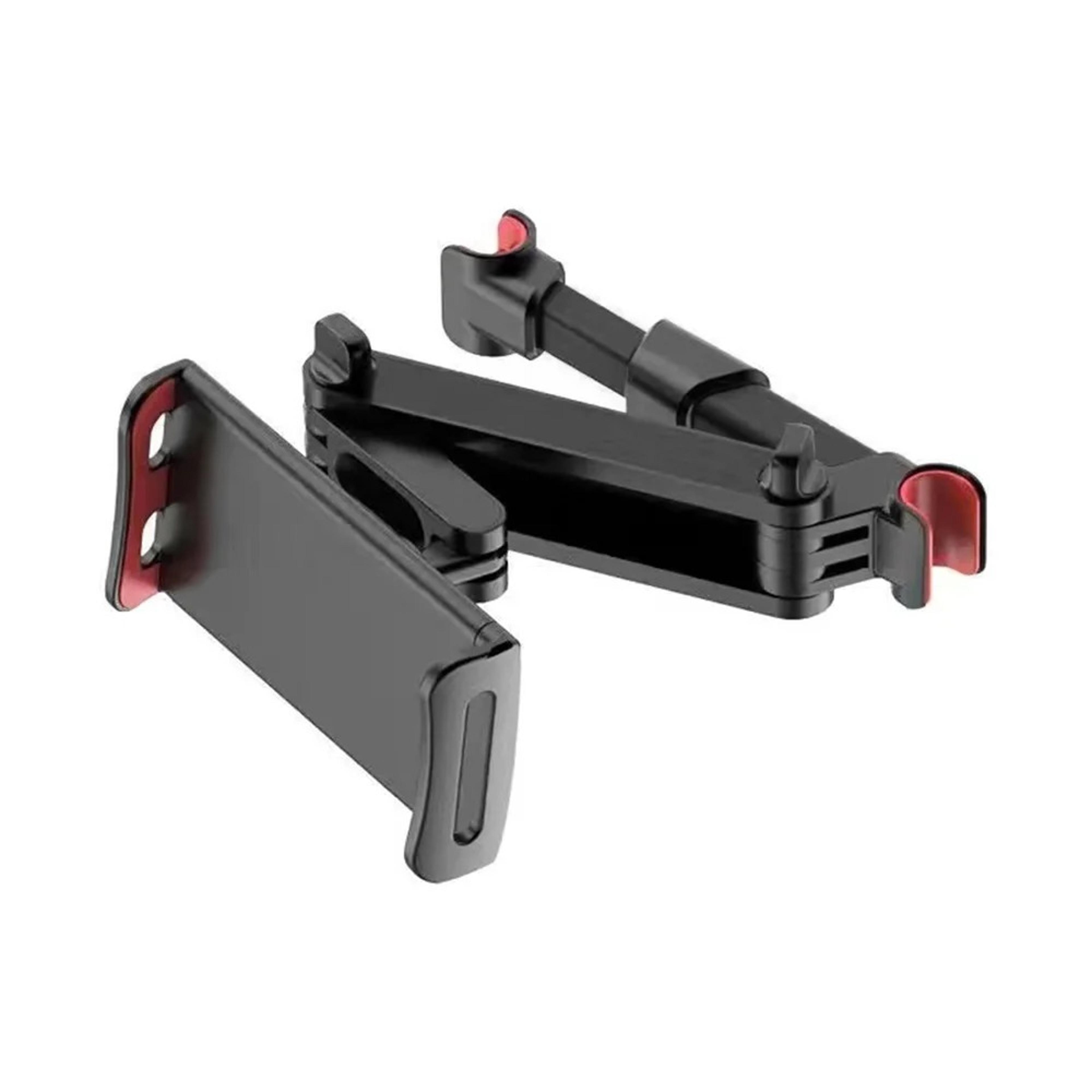 rotating seat headrest bracket, telescopic car rear pillow, phone tablet holder for kids travel