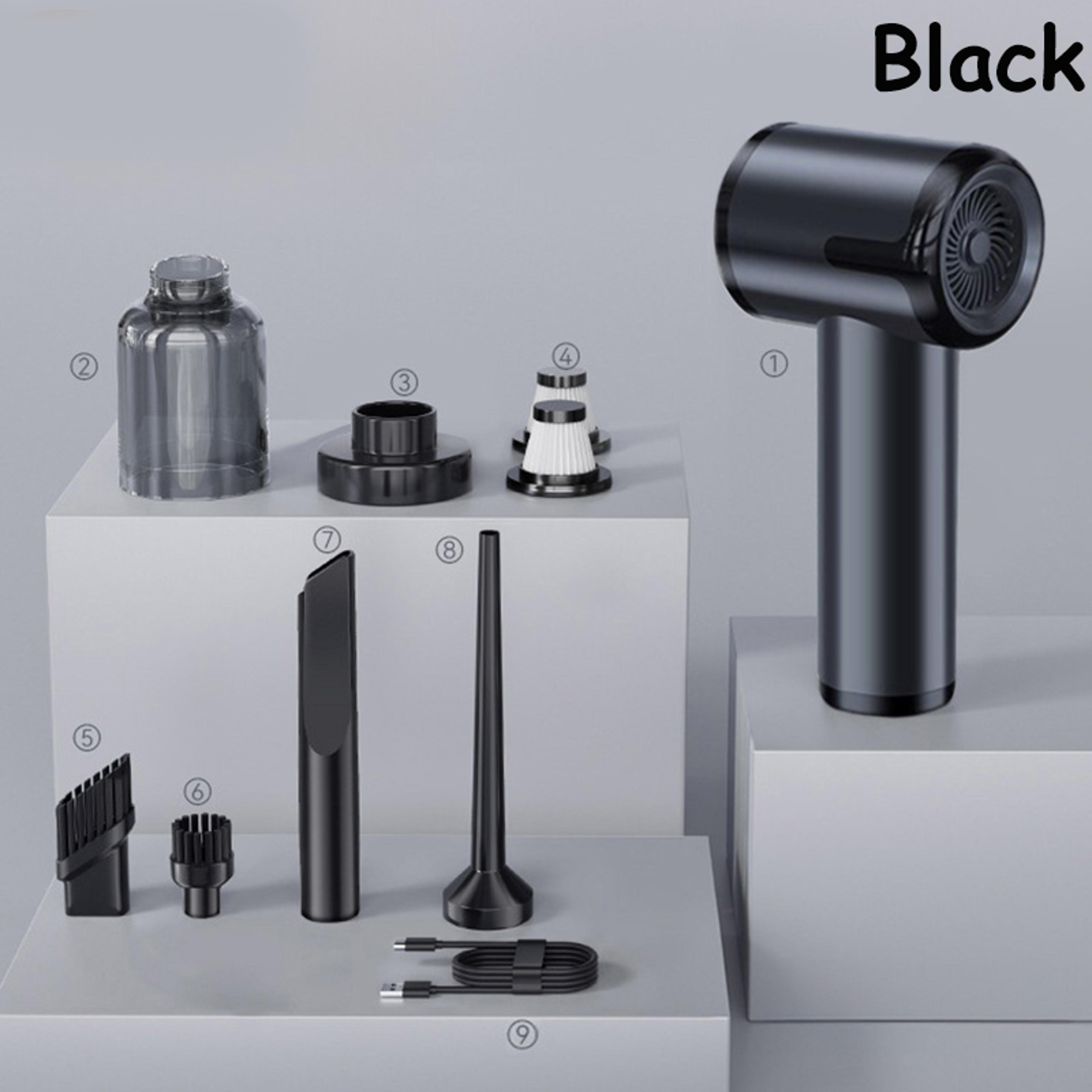 portable wireless vacuum cleaner, pa blow suck pump, super powerful car vacuum charge