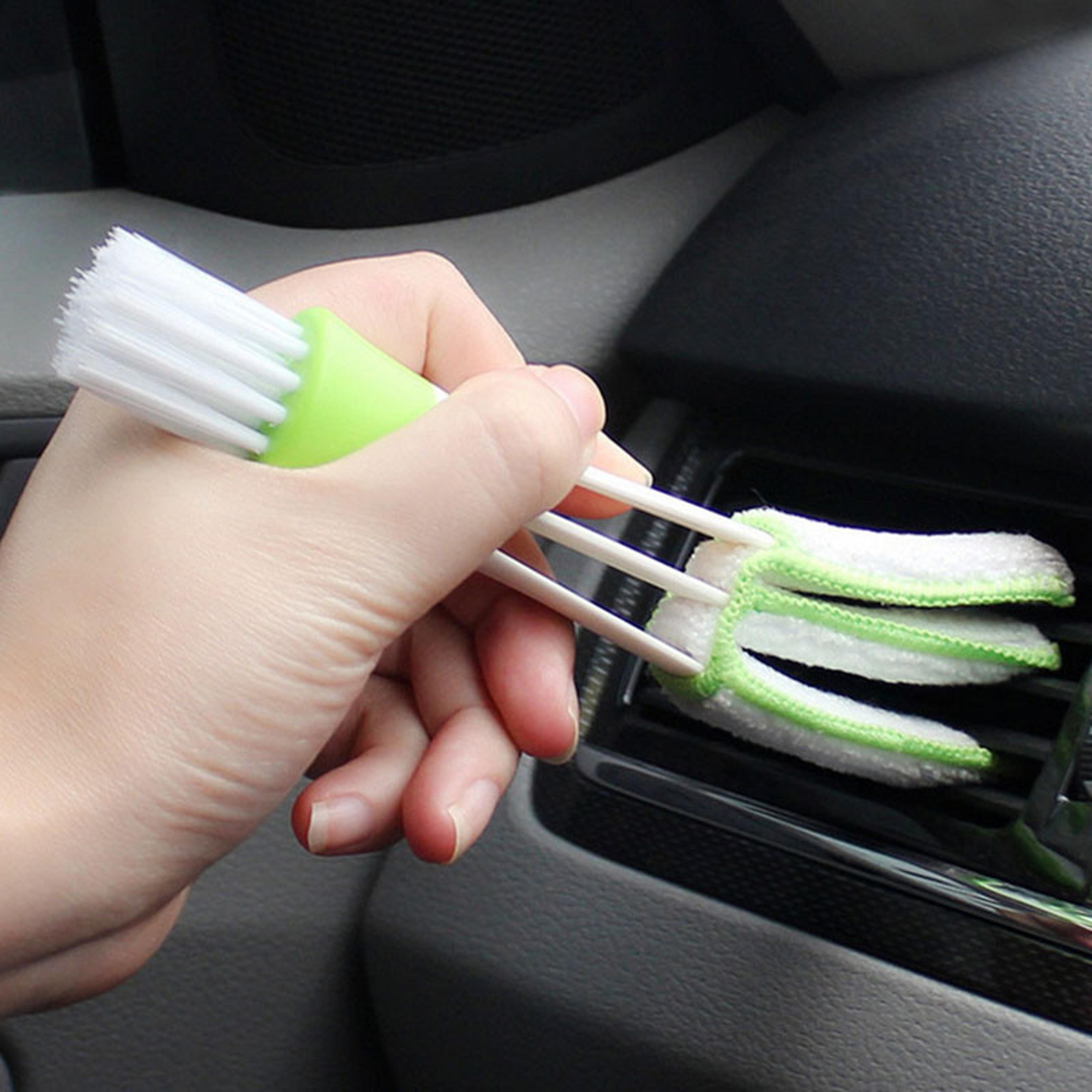 car grille cleaner brush, car air conditioner outlet cleaning tool, multi purpose car interior dust brush