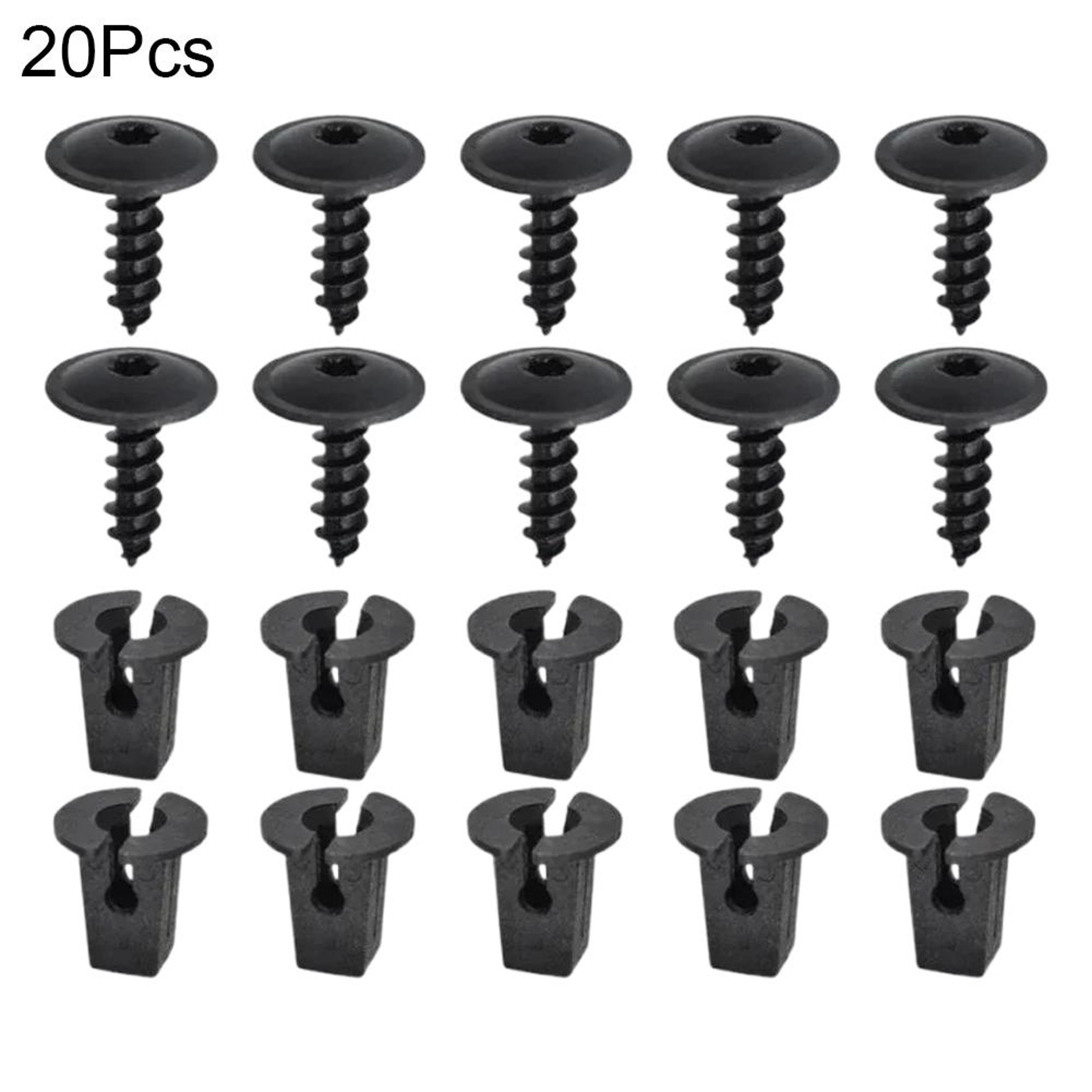engine cover undertray screws, mudguard lining fastener clips for volkswagen audi, splashguard wheel bolts