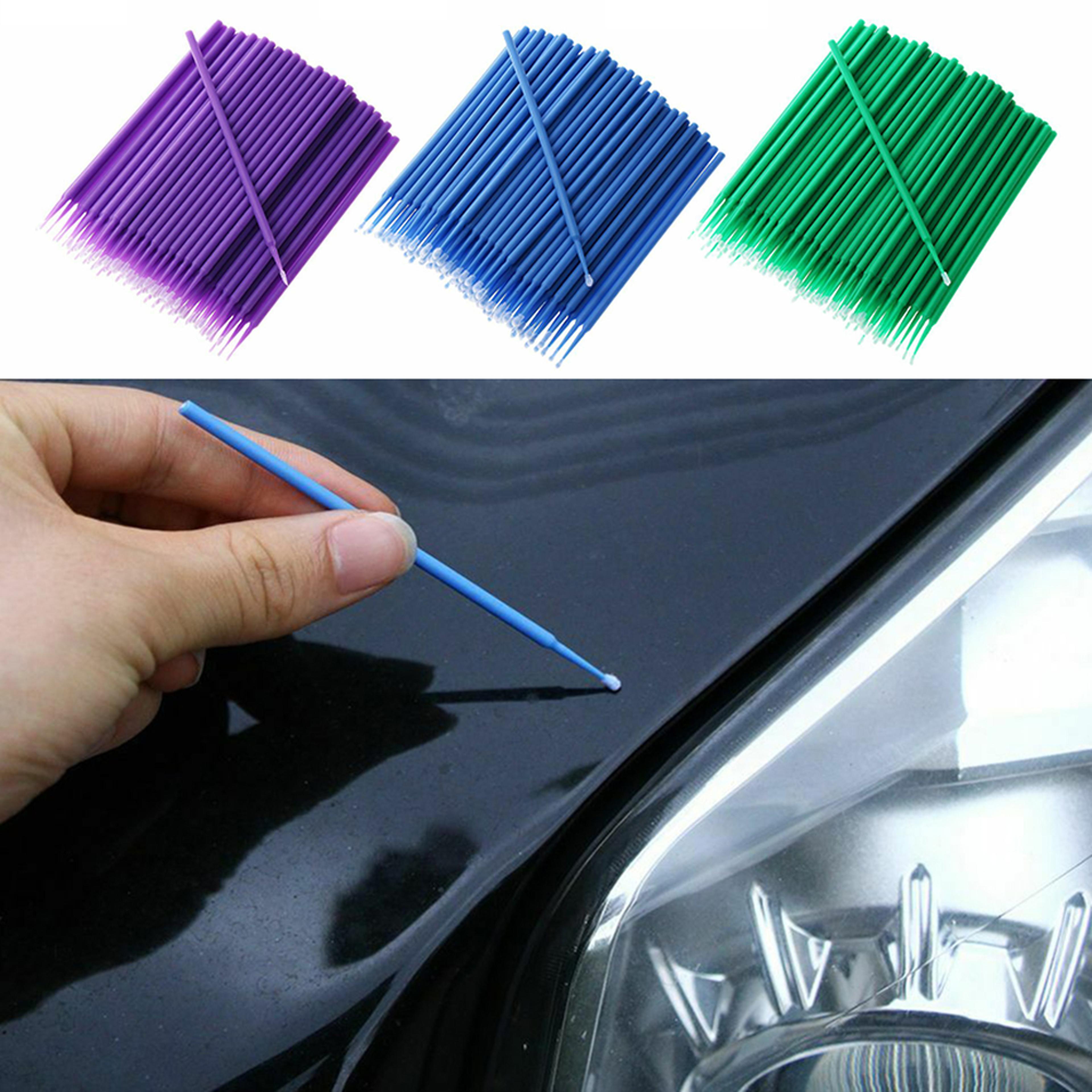 touch-up paint brushes, dentistry pen, automobile cleaning stick, car applicator brush set
