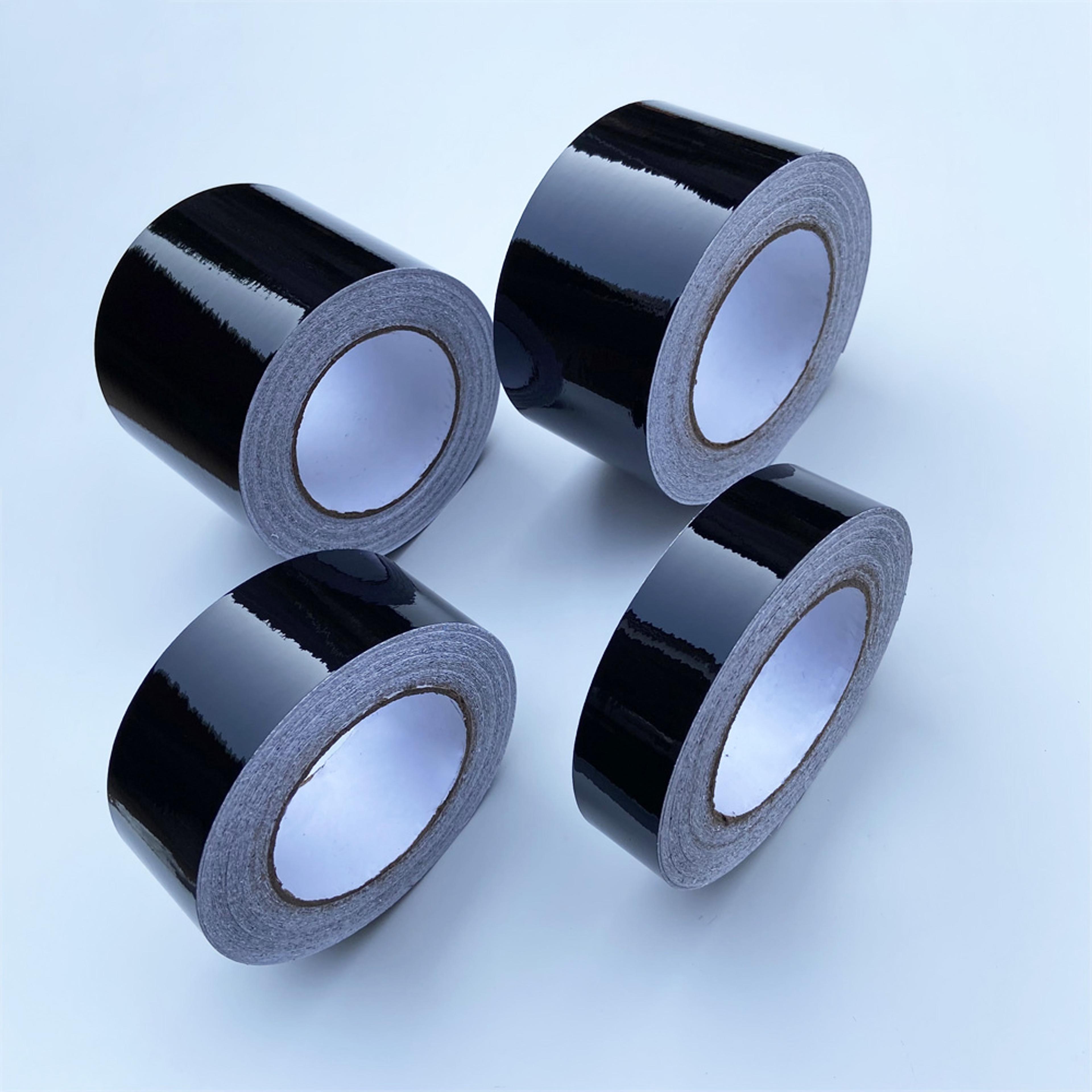 chrome delete vinyl film, glossy black window trim wrap, car hood roof pillar stripes