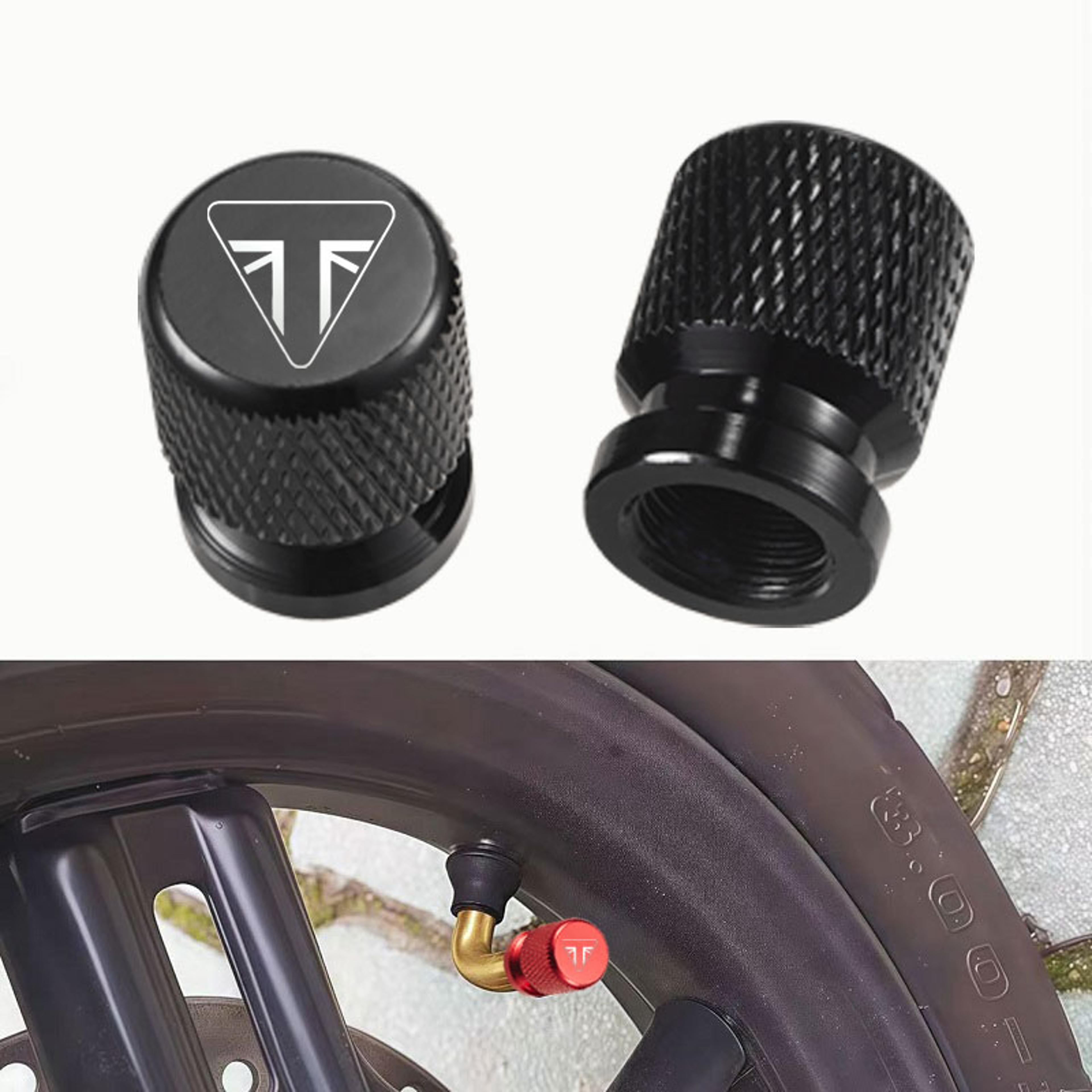 tire valve air port stem cover caps, new motorcycle accessories, for triumph riders