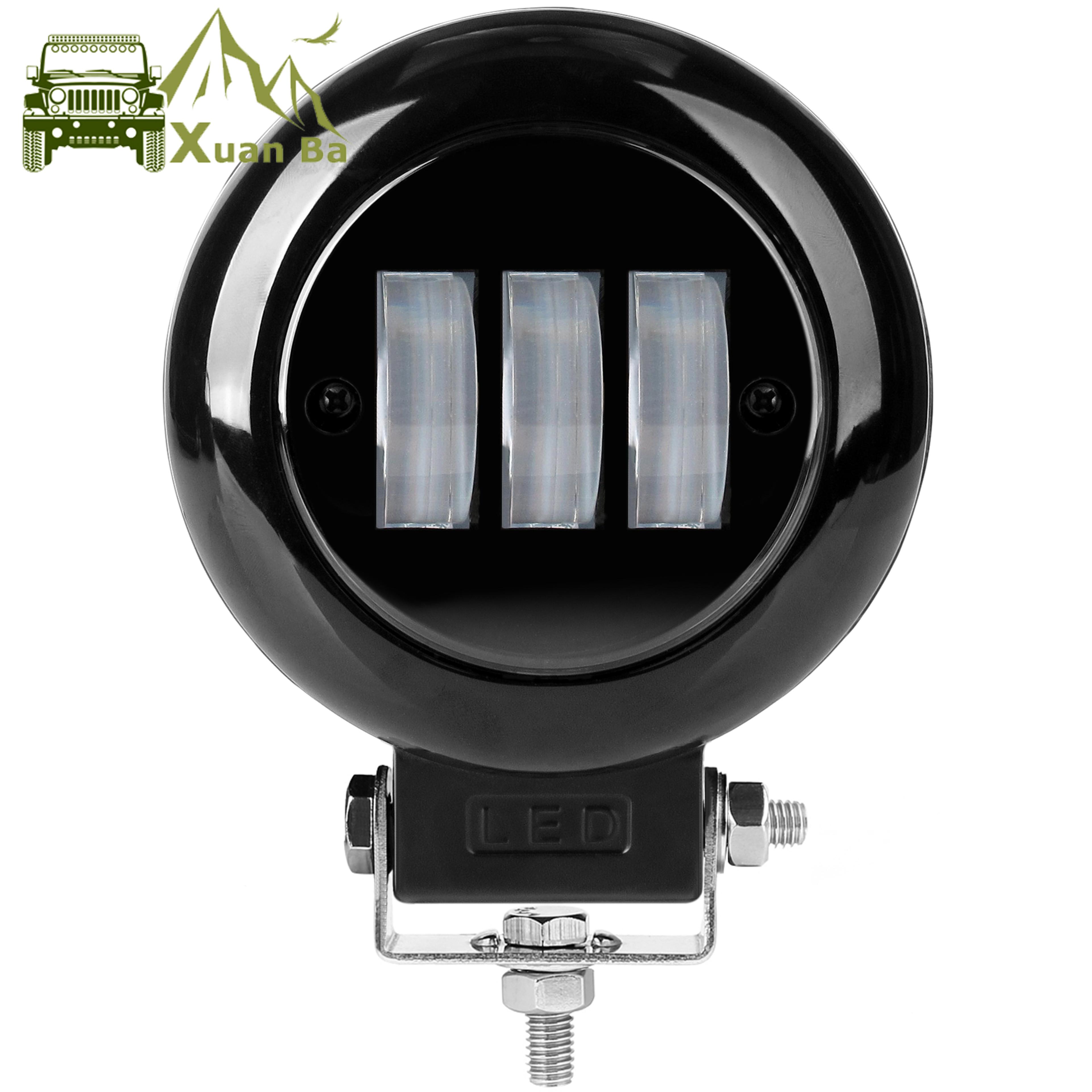 running light for cars, led fog lights, off road niva lada accessories, uaz truck tractor front flood headlights