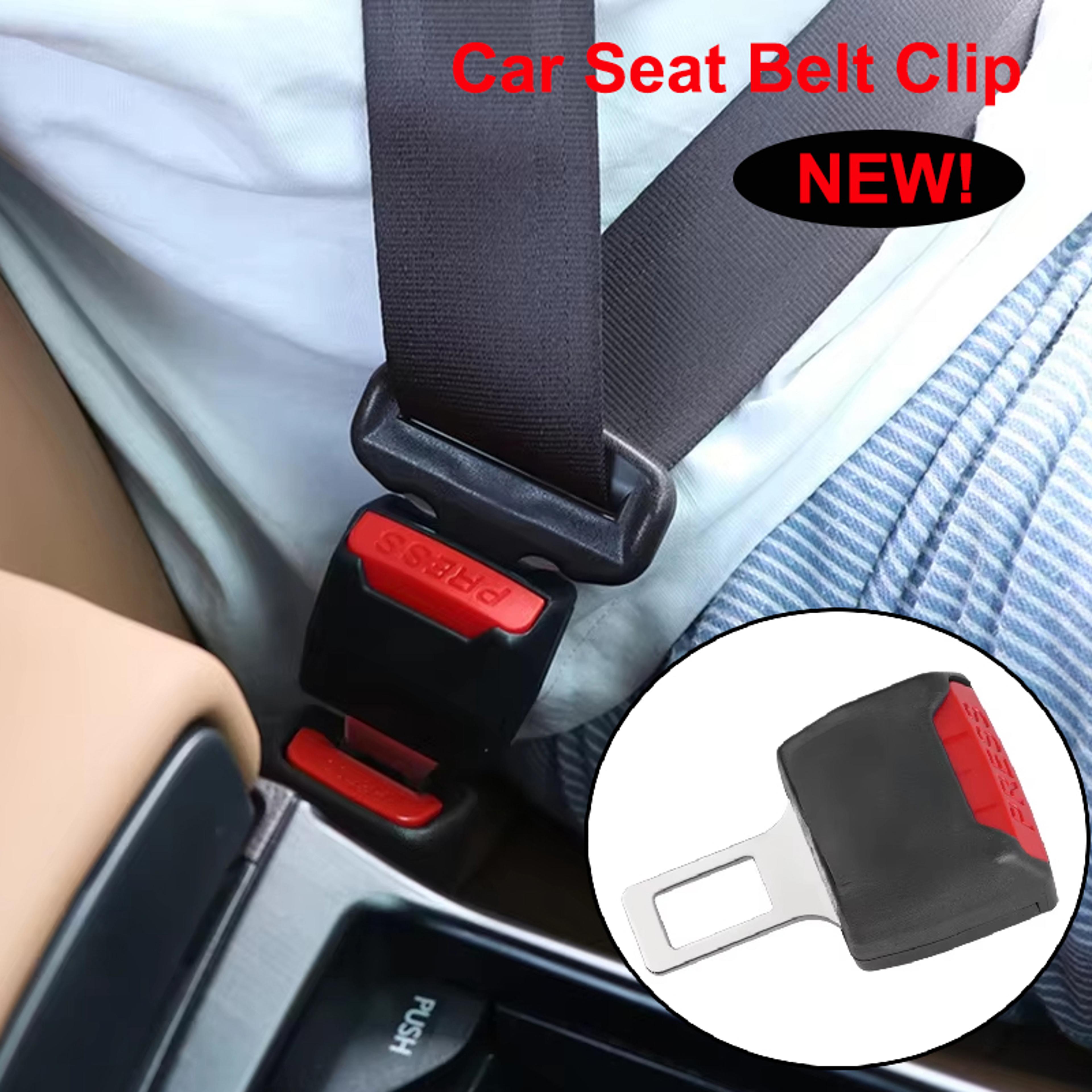seatbelt clip extender converter, car seat belt clip extension plug, safety seat lock buckle, baby car seat accessories