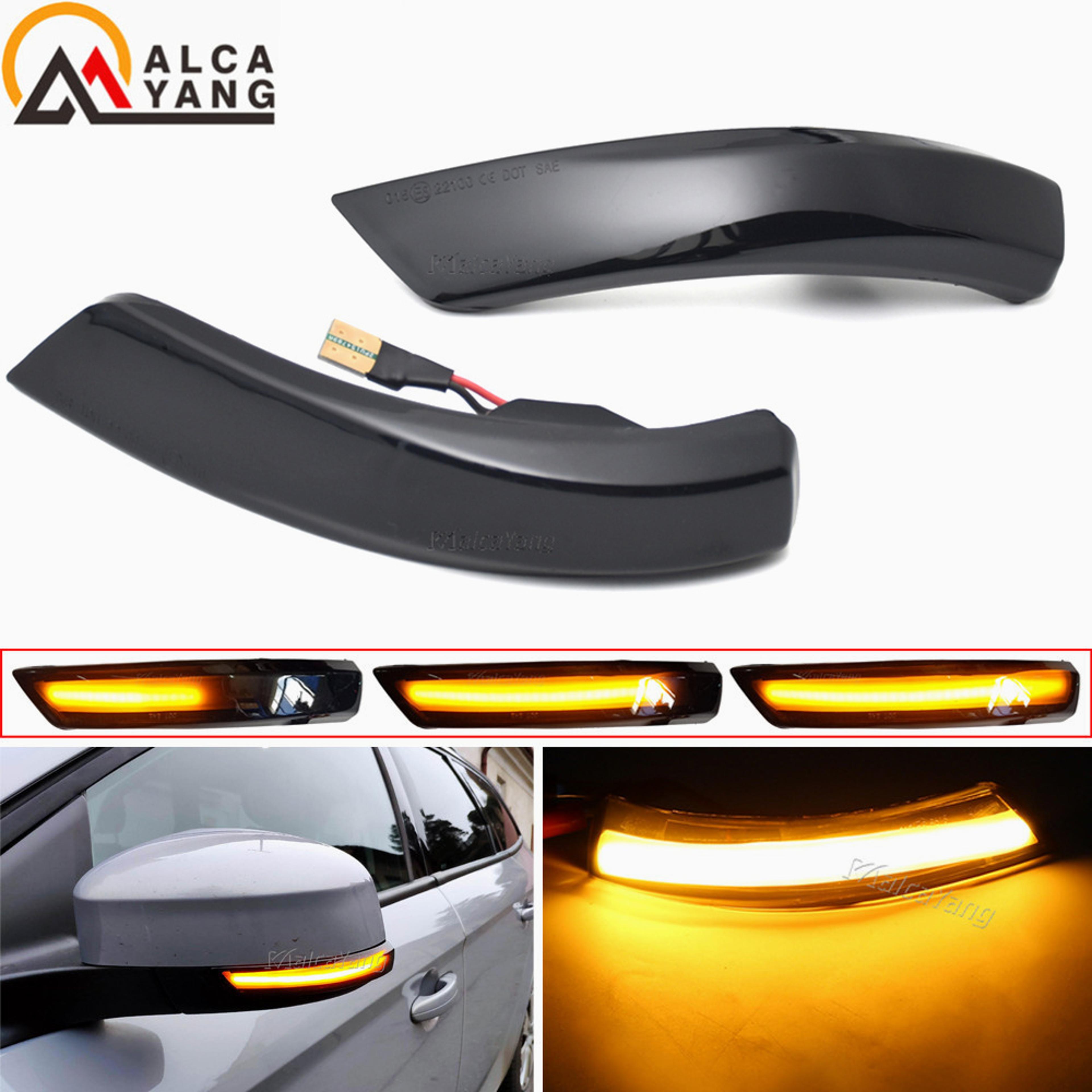 led sequential indicator, dynamic turn signal light, side mirror blinker lamp