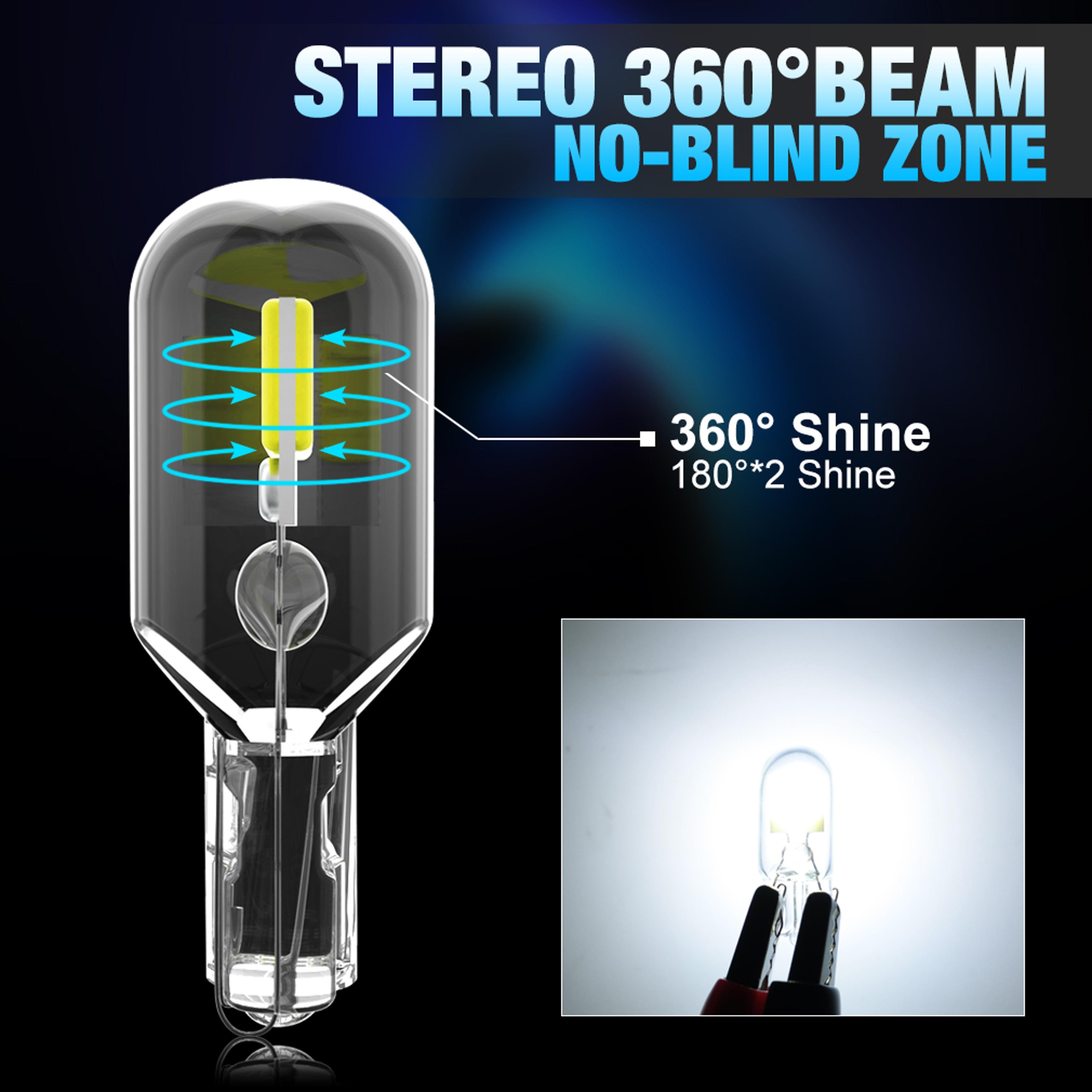 led bulb canbus no error car interior dome map light white amber red