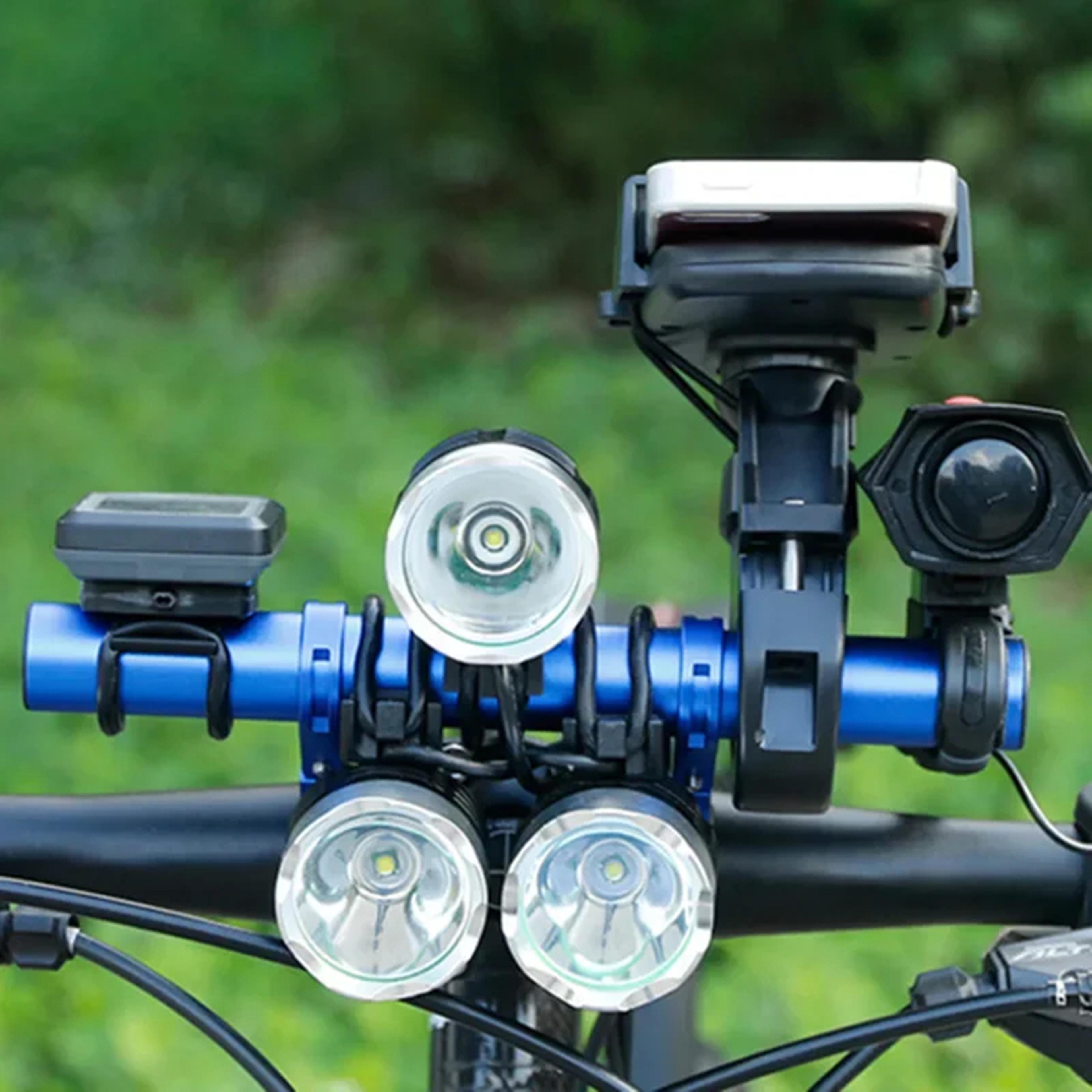 mtb handlebar extension, bicycle headlight bracket, road bike extender, mountain handlebar rack parts