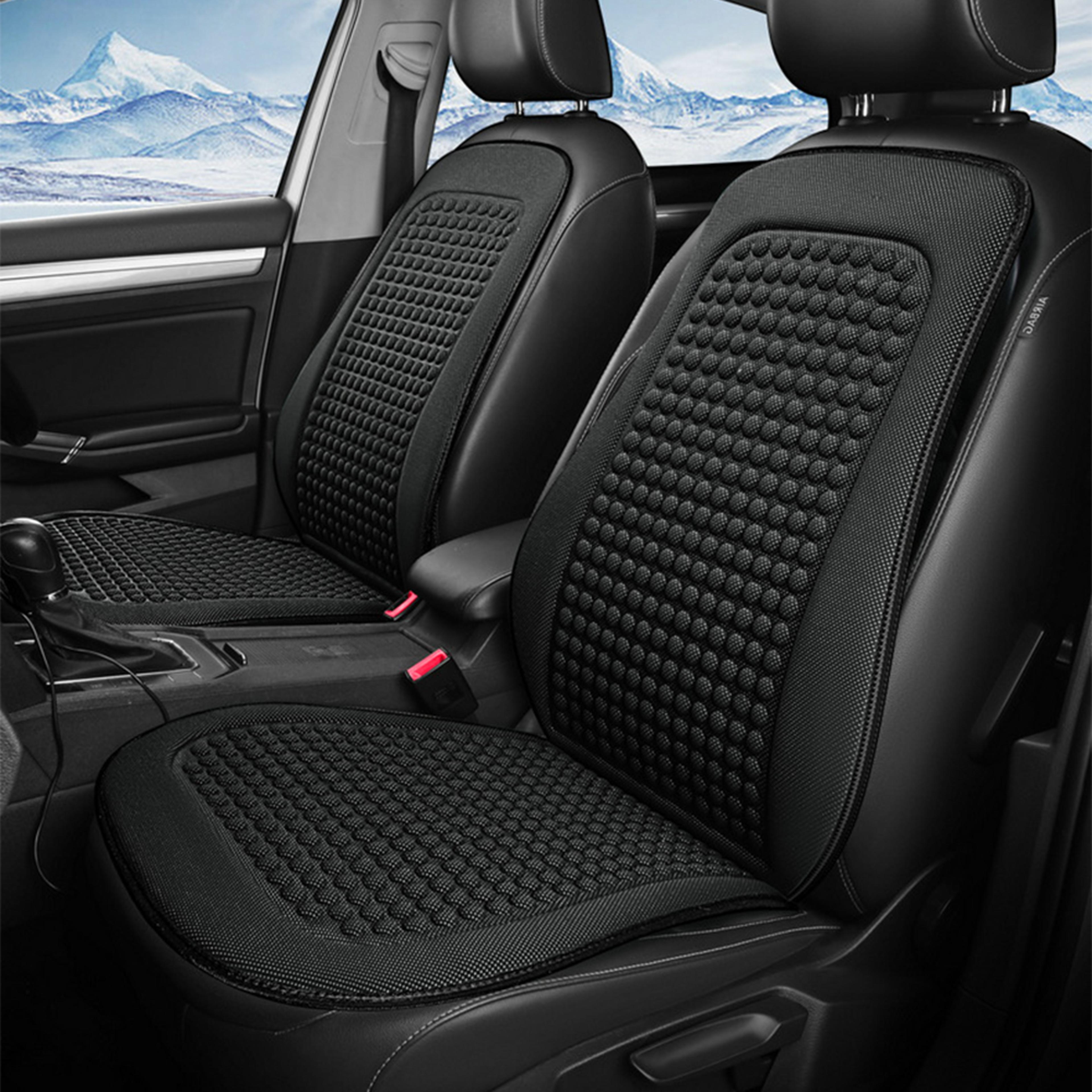 cooling car seat cushion breathable universal seat cover pad with massage texture for cars suvs and trucks