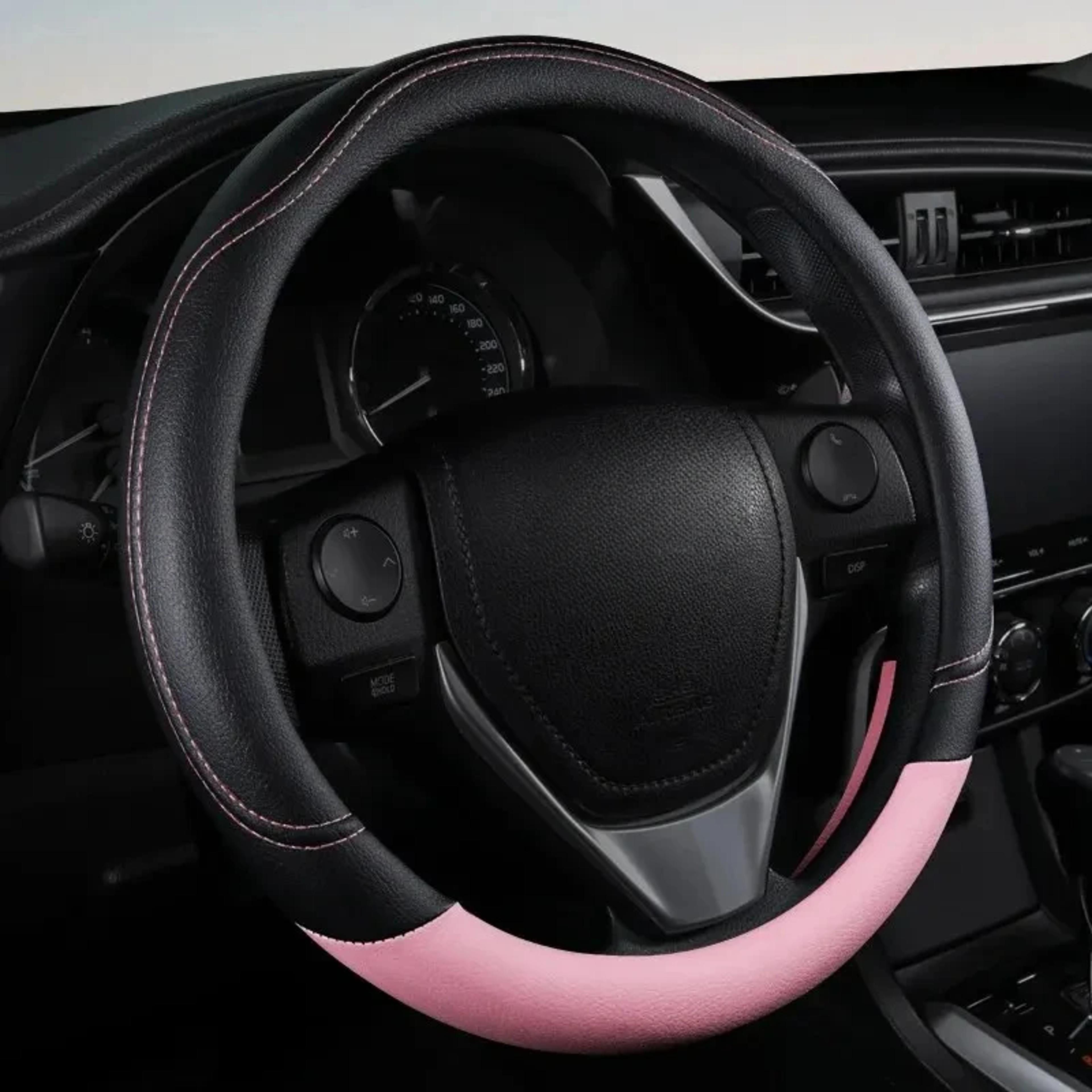 universal pu leather steering wheel cover anti slip car wheel cover for all seasons