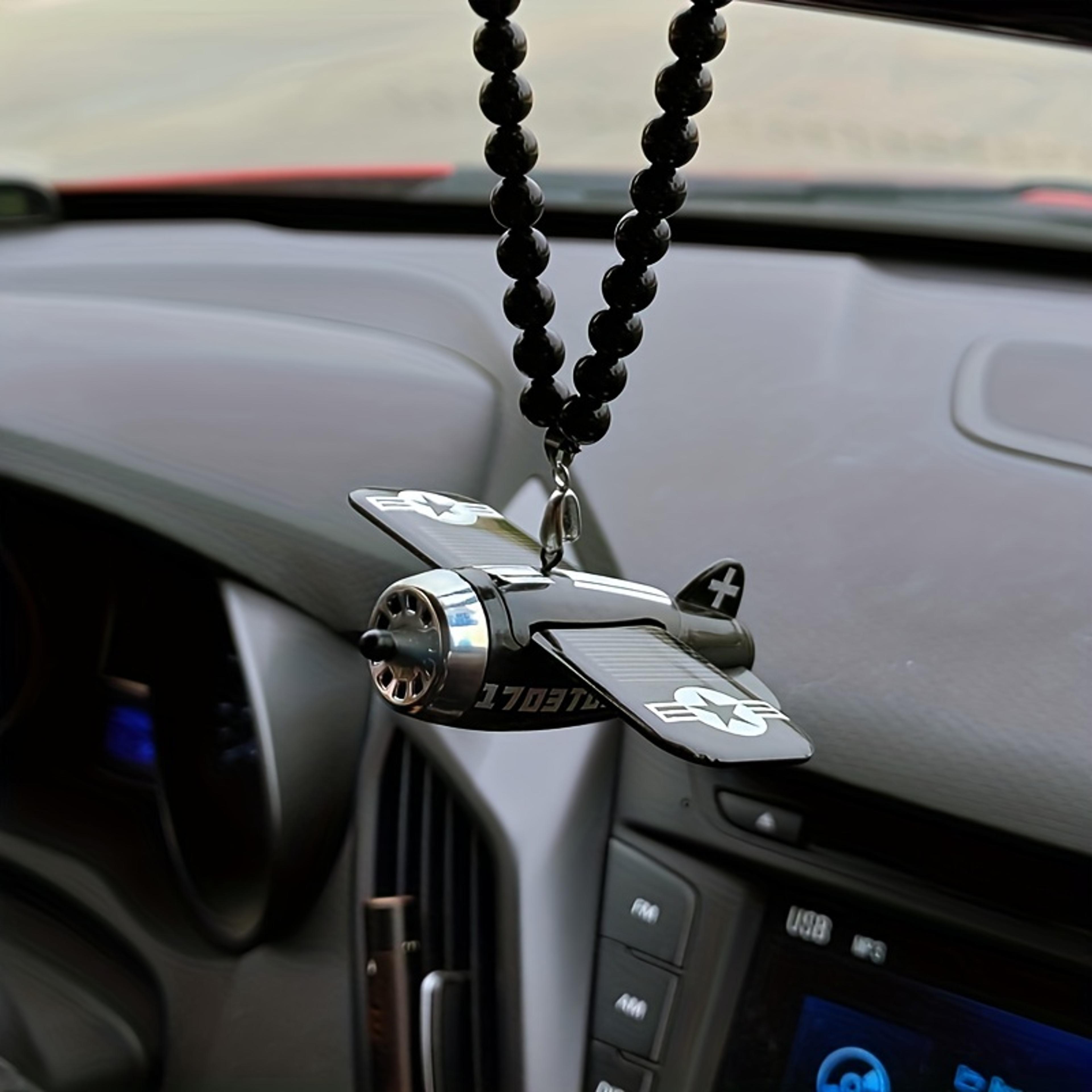 solar car air freshener rotating helicopter aromatherapy diffuser car perfume decoration