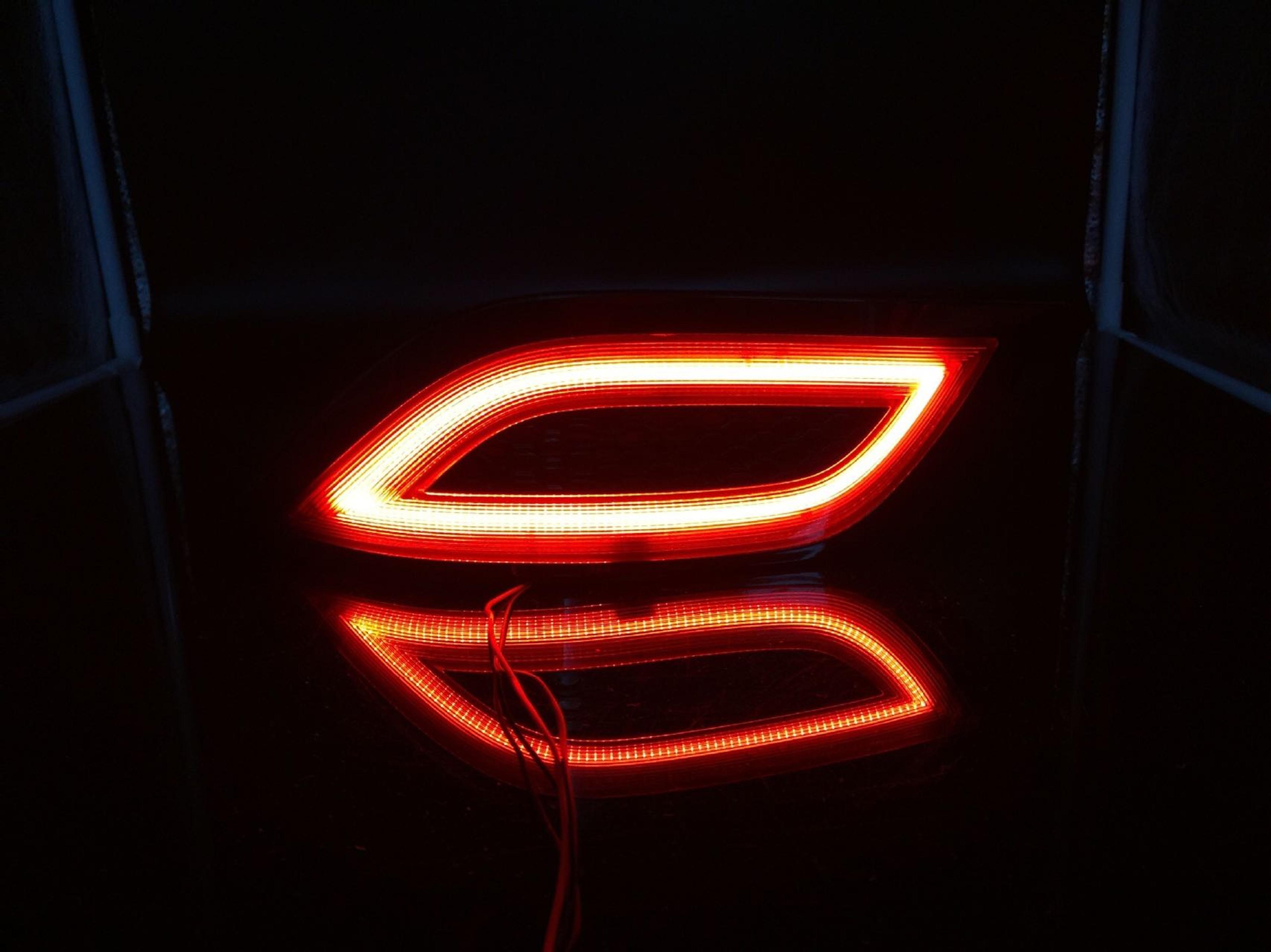 toyota vios led rear bumper reflector light drl brake lamp upgrade