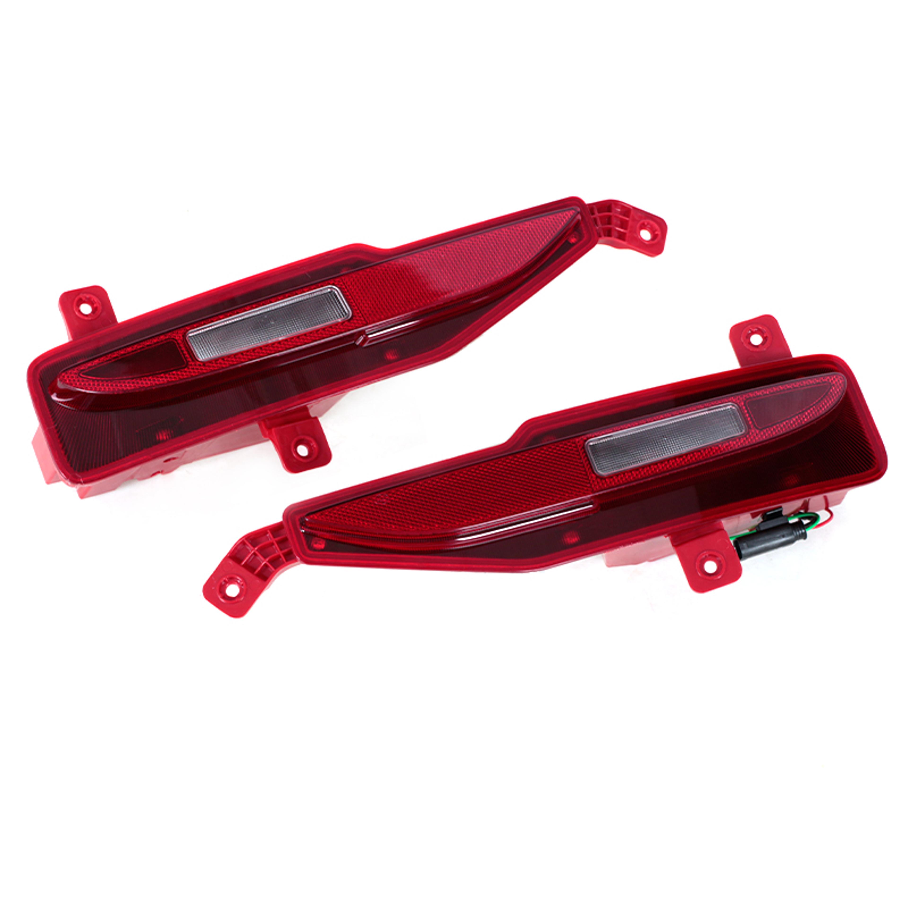 mg hs rear bumper lamp rear reflector rear fog lamp replacement light