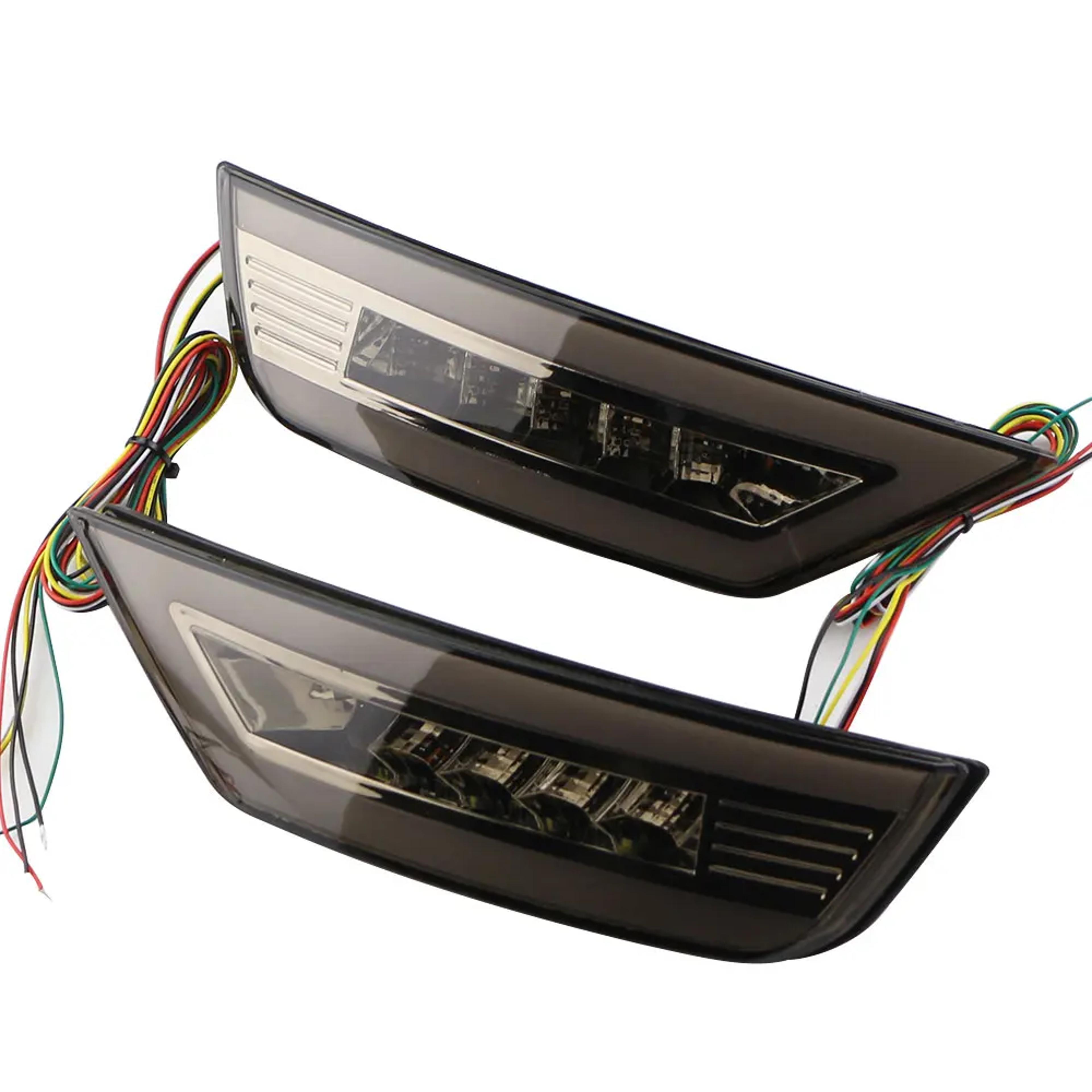 ford ecosport rear bumper reflector fog light reverse turn signal replacement lamp