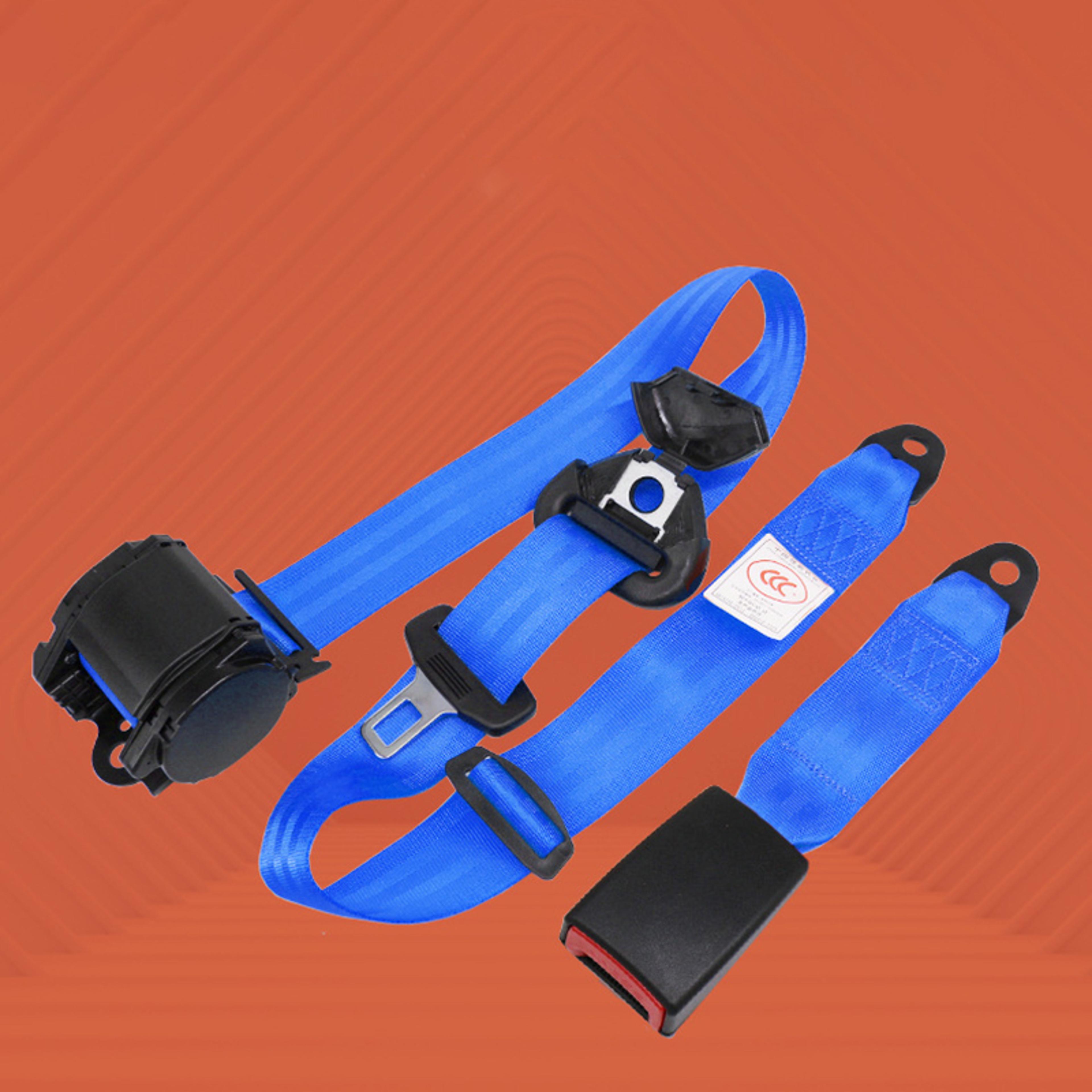 universal point retractable seat belt adjustable car safety belt for cars trucks and suvs