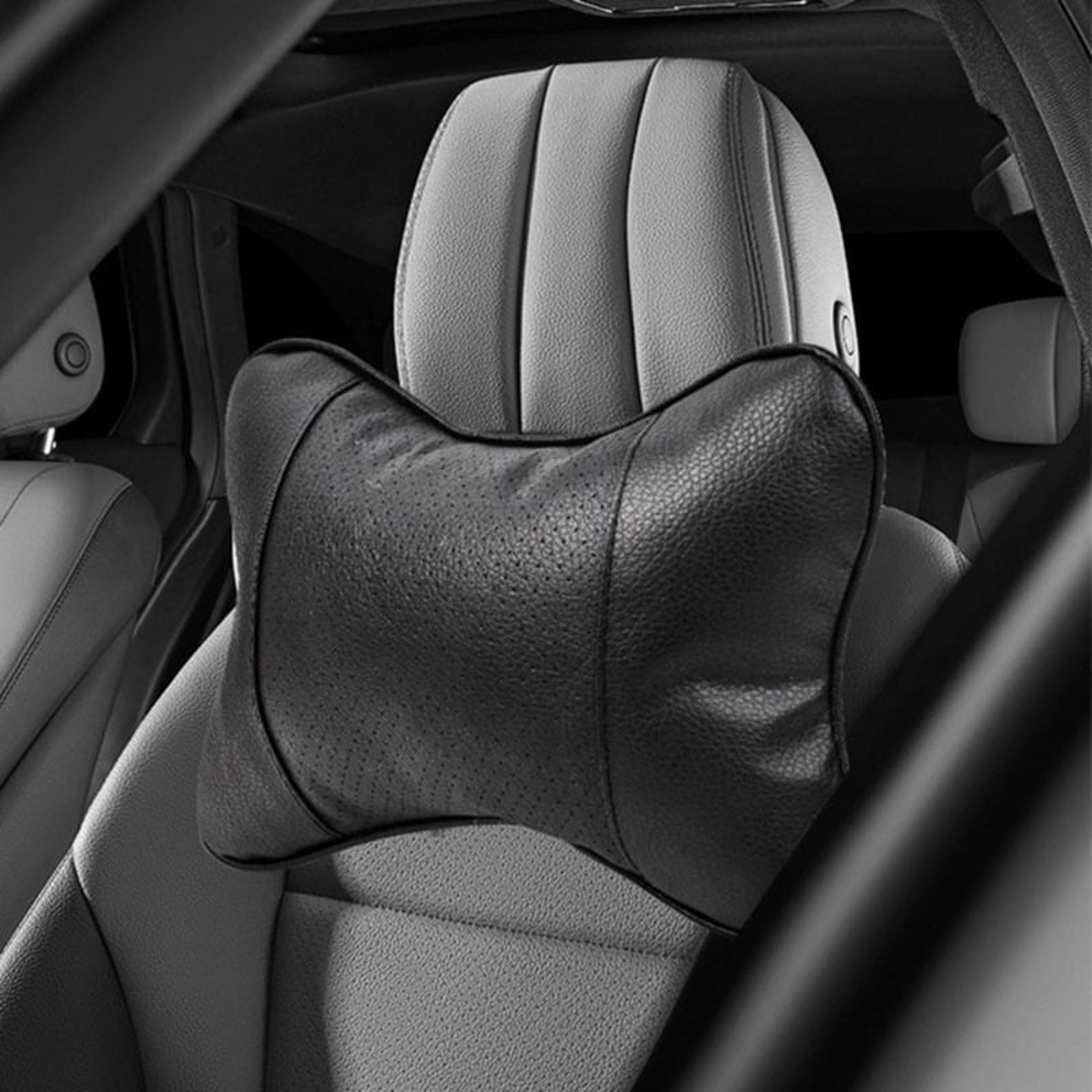 car headrest pillow breathable mesh neck support cushion for comfortable driving and travel
