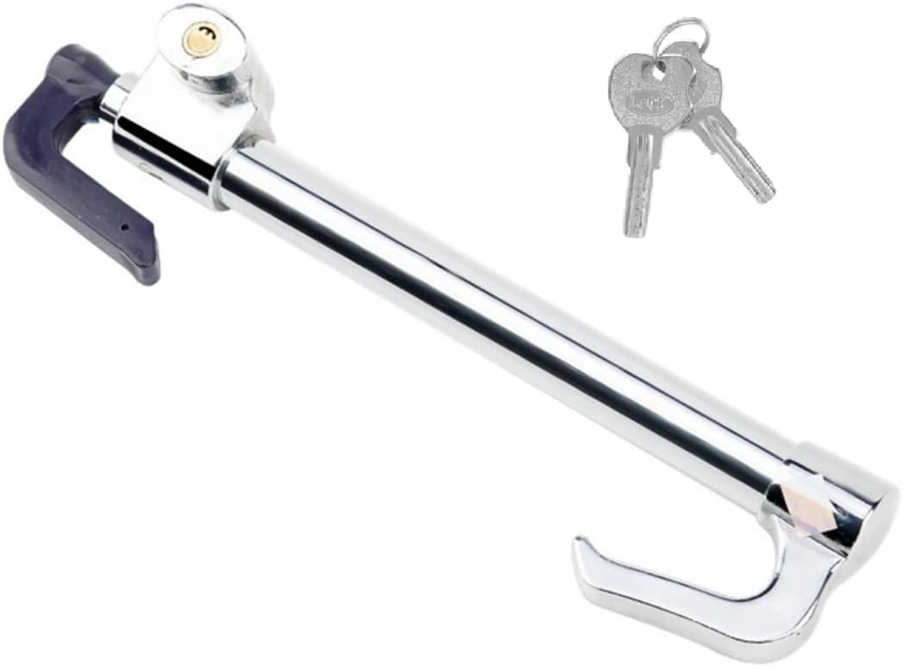 car steering wheel lock retractable anti theft lock for cars suvs vans with pedal lock design