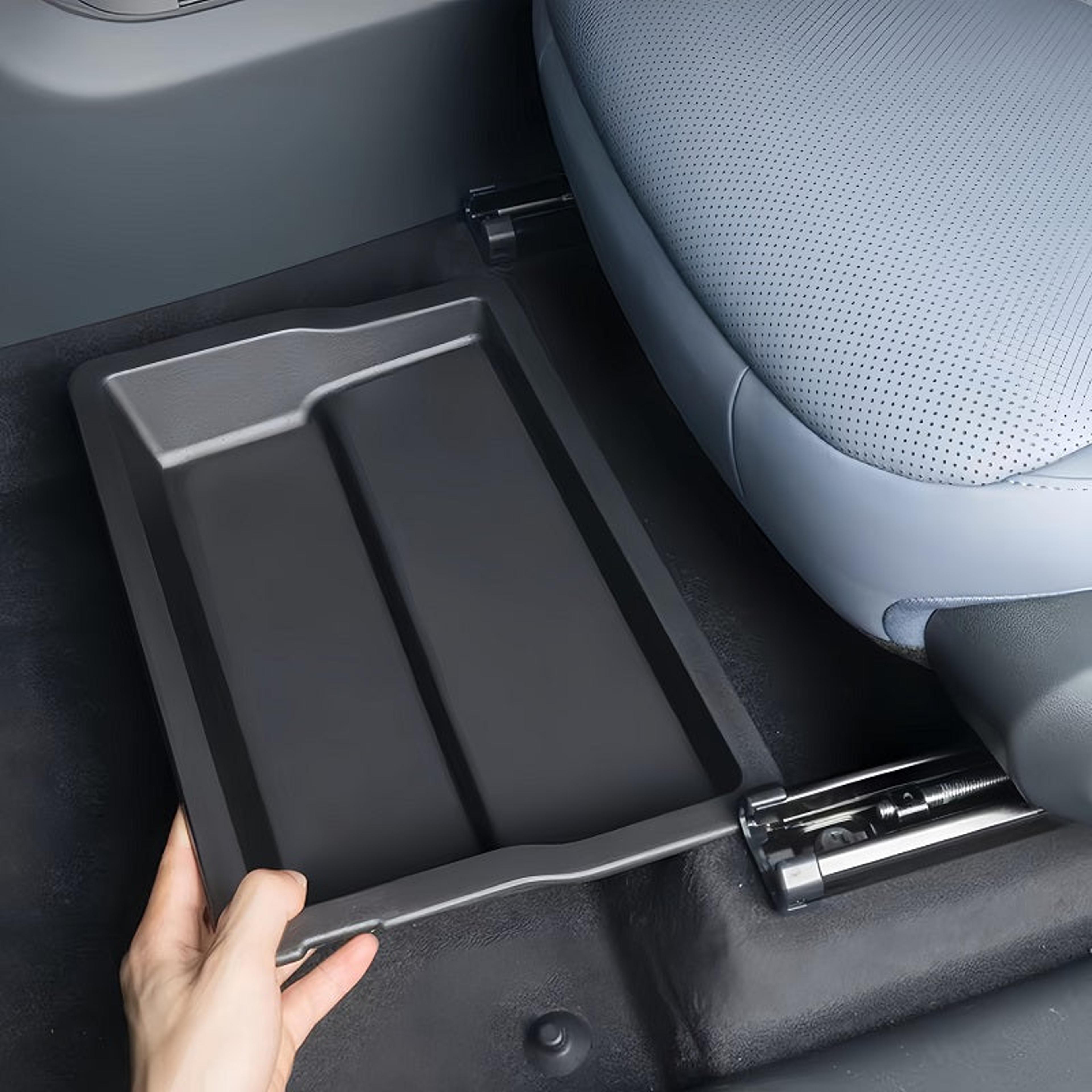 car under seat storage box drawer organizer front seat storage case for easy interior organization
