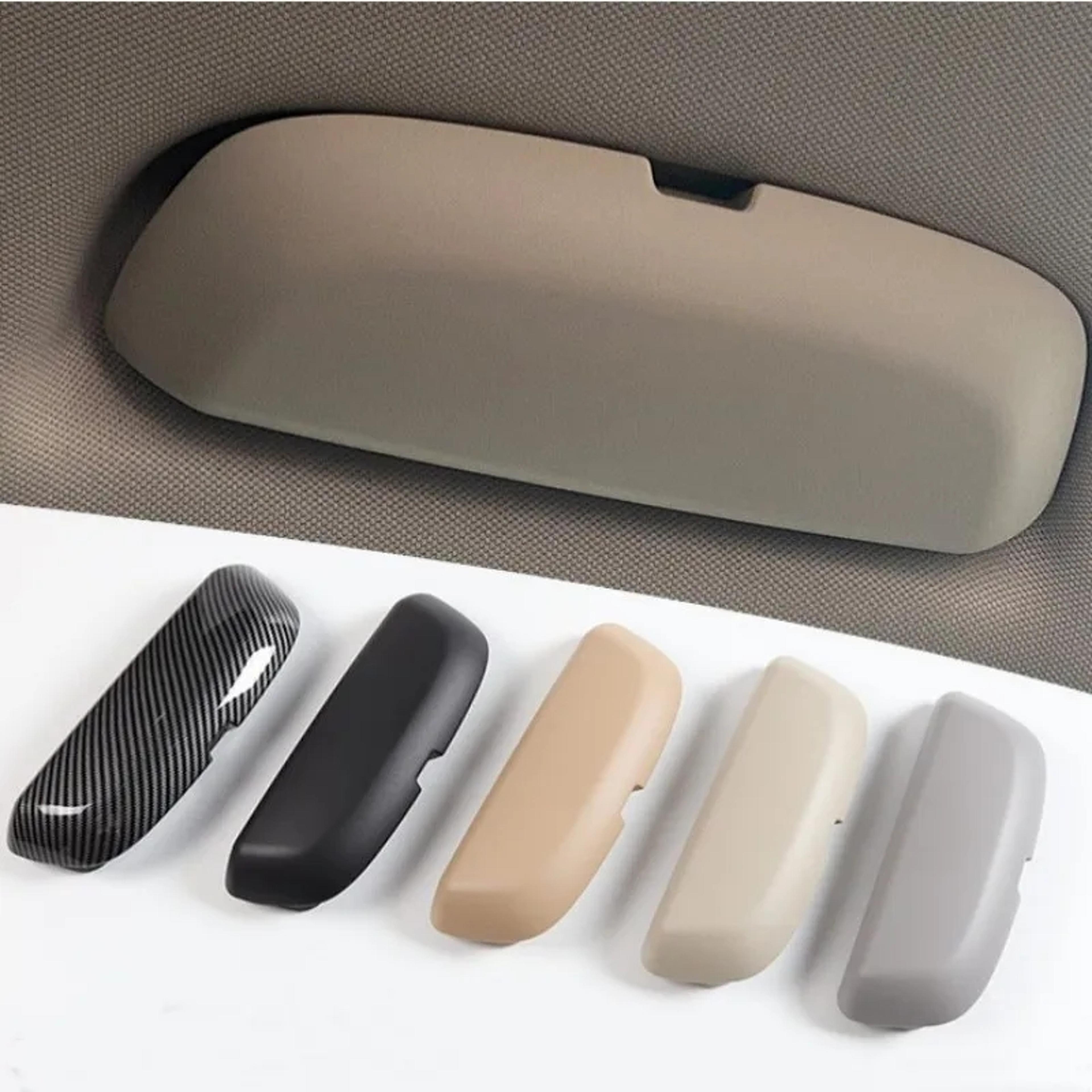car sunglasses holder case visor mounted glasses storage box for eyeglasses and sunglasses