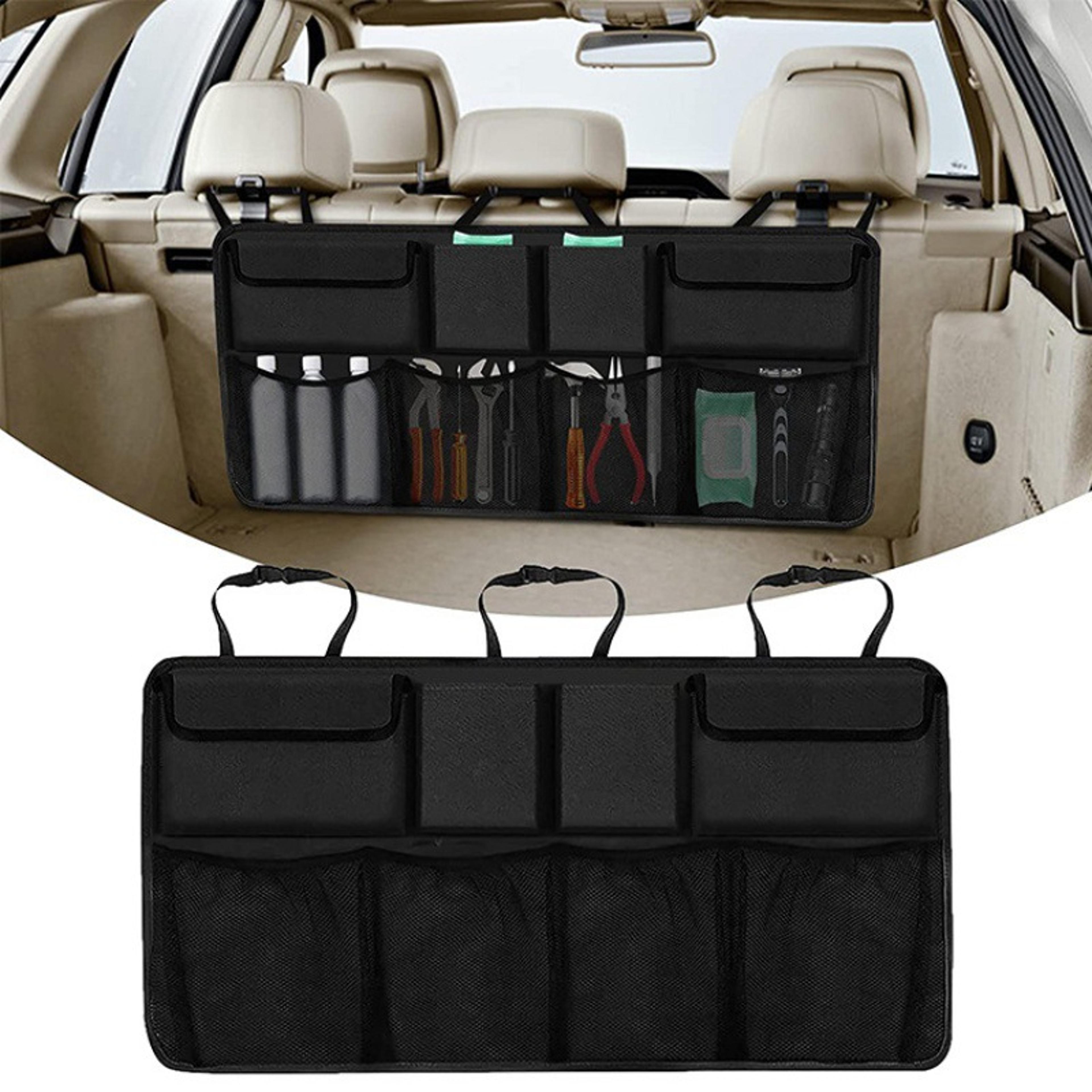 car trunk organizer storage bag rear seat hanging cargo net for suv car storage