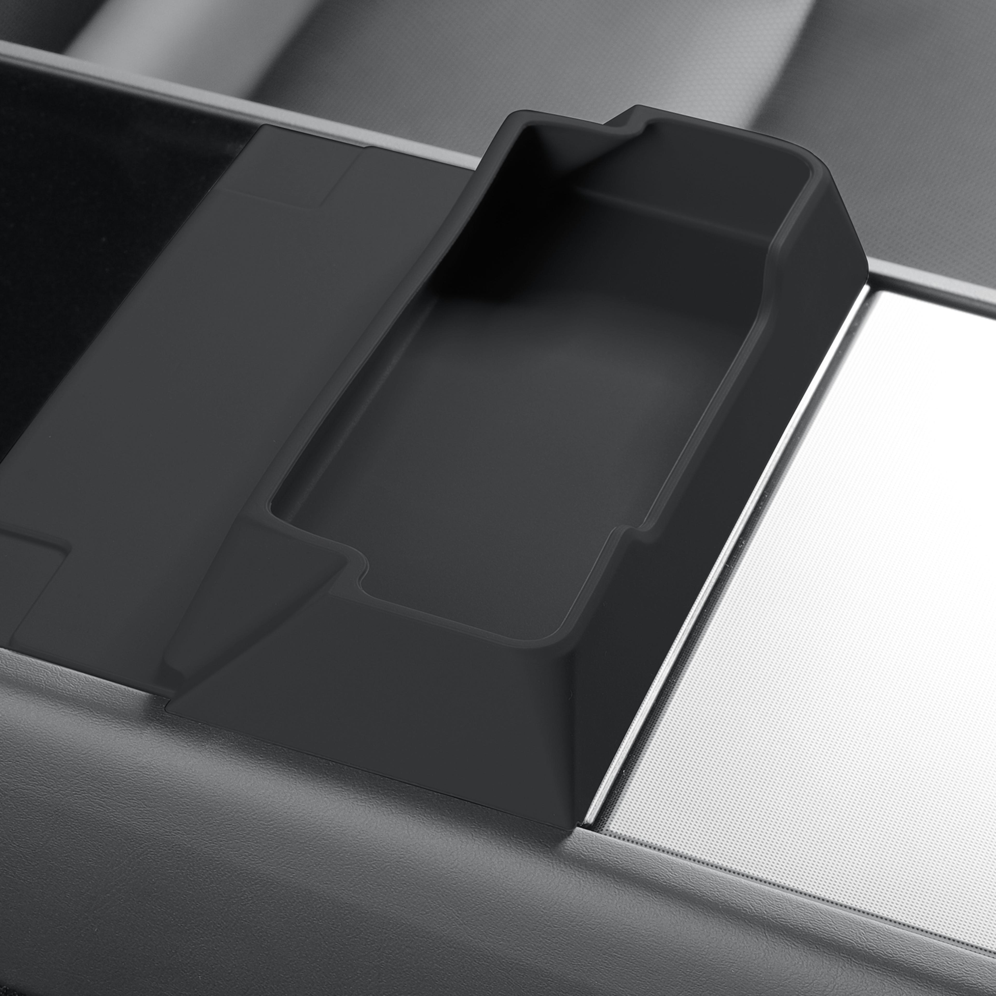 tesla model y center console organizer armrest storage box glasses tray