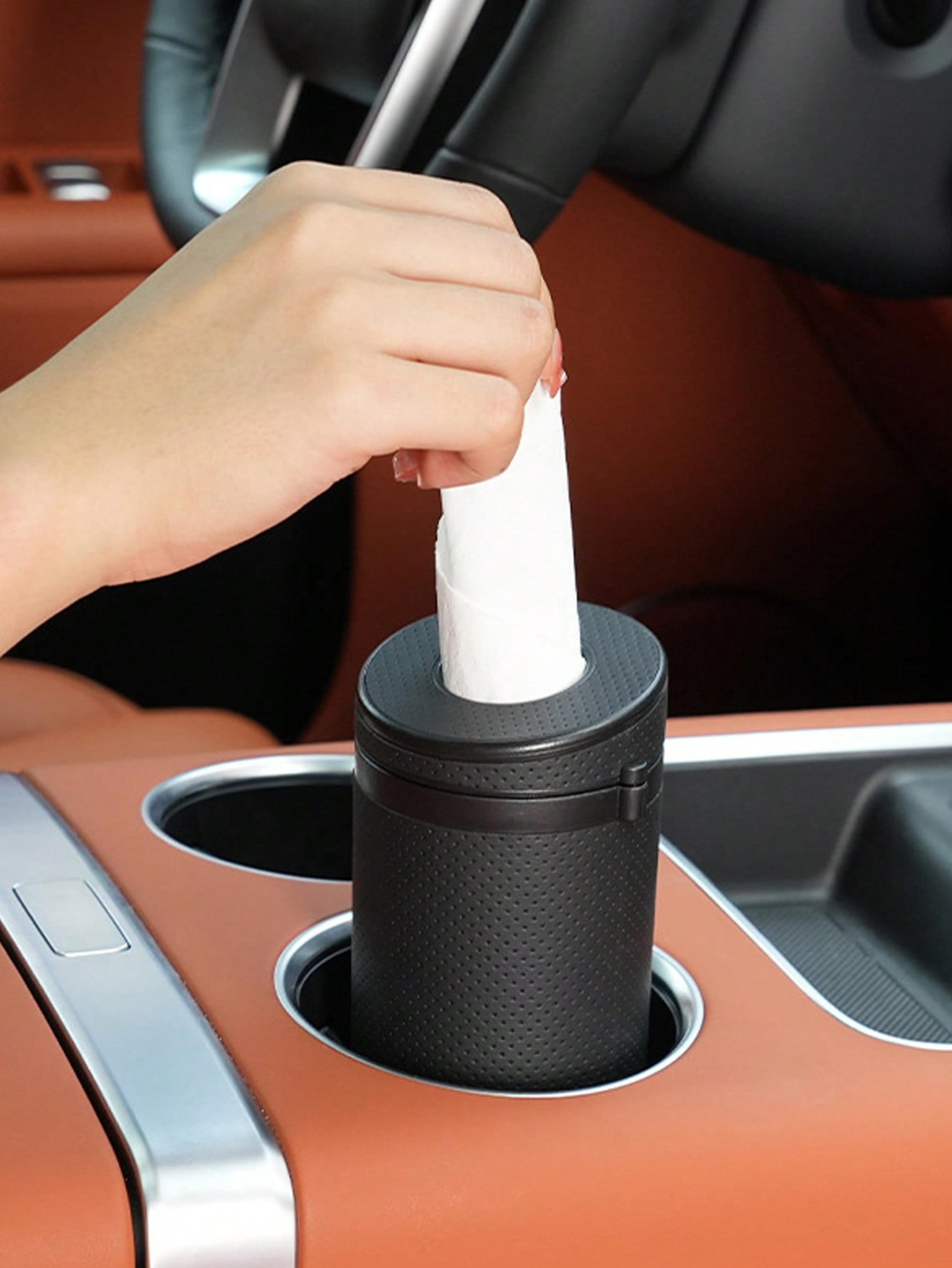 car tissue holder with emergency window breaker universal car tissue box for cars suvs and trucks
