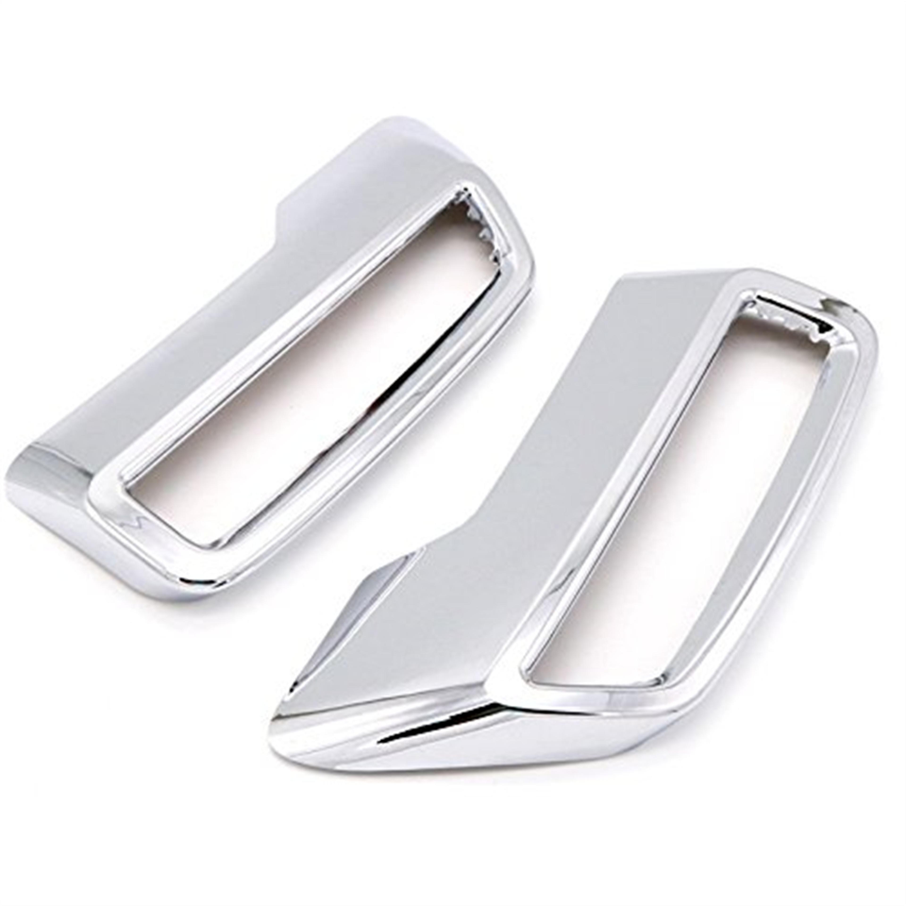 chrome exhaust tip cover trim for citroen aircross rear pipe