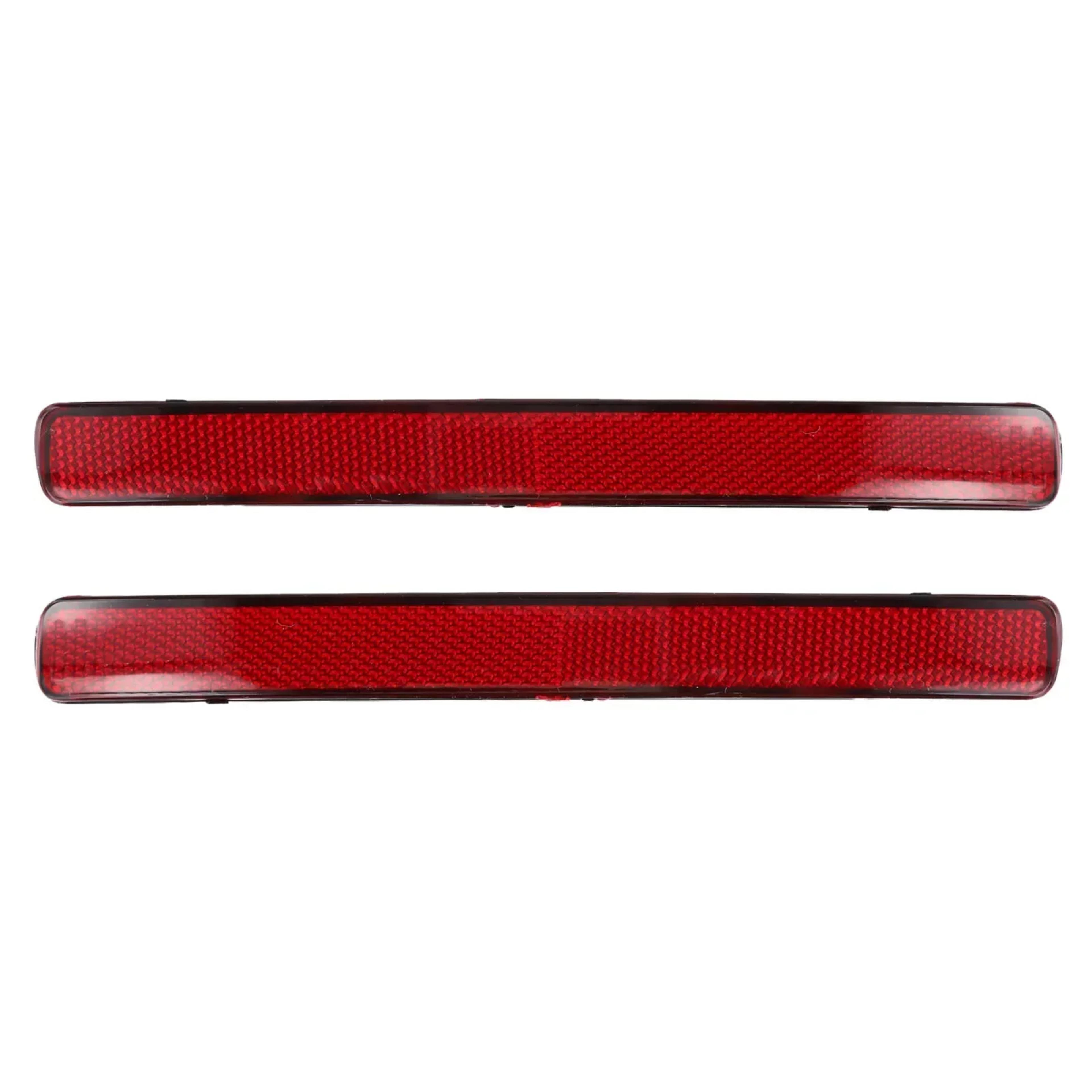 rear bumper reflector pair for ssangyong rexton and kyron red lens replacement