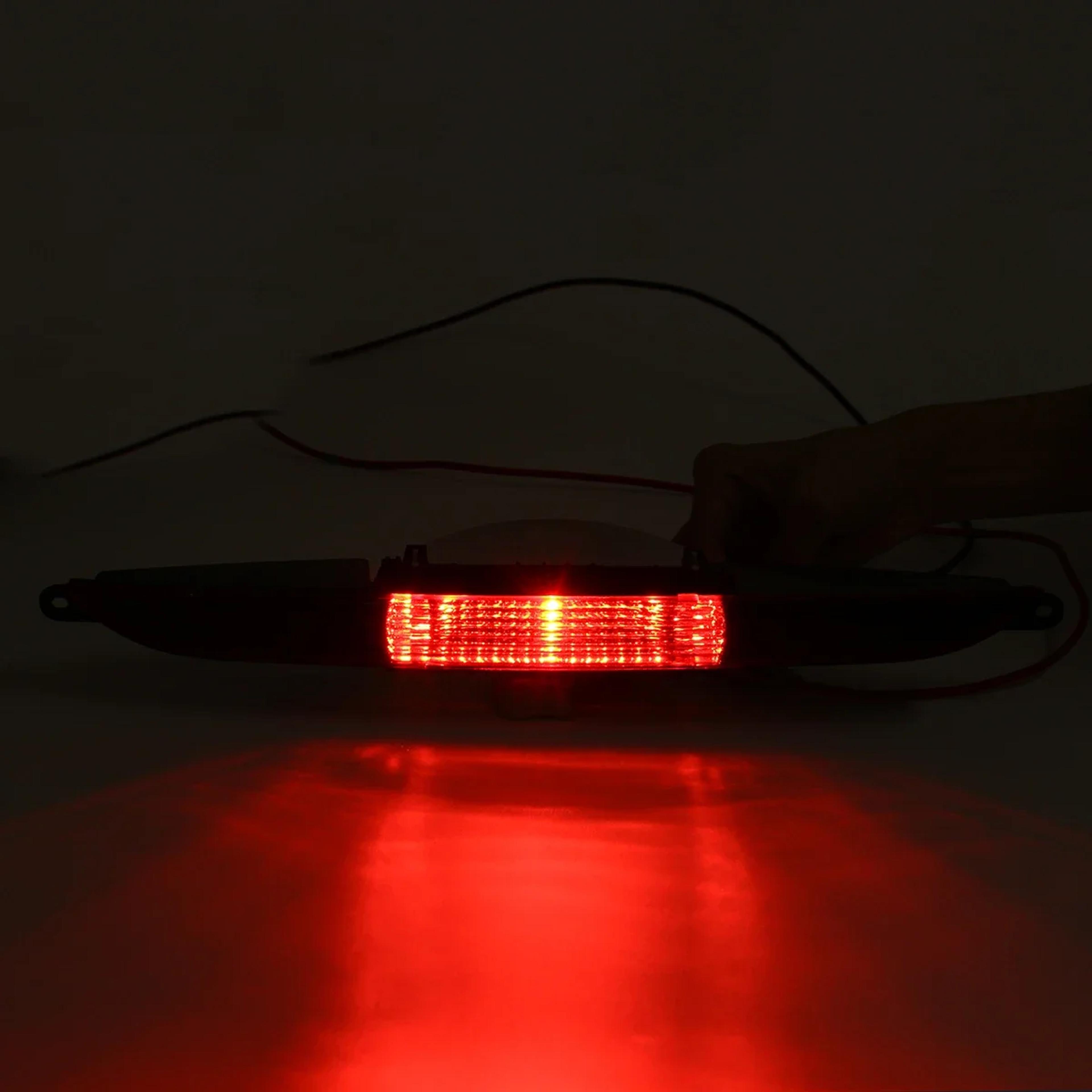 brake light red or smoked tail lamp rear bumper reflector