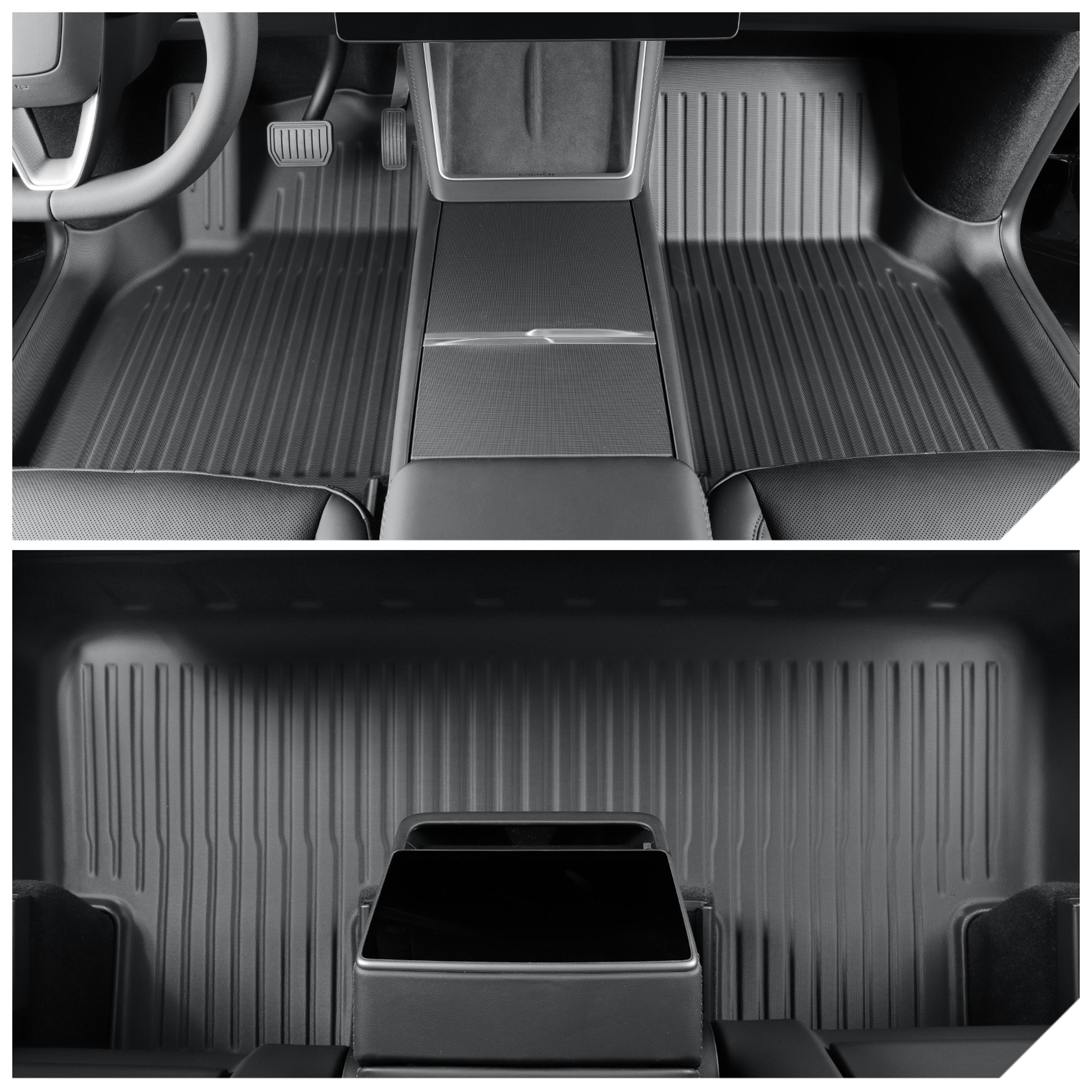 tesla model y juniper floor mats all weather liners