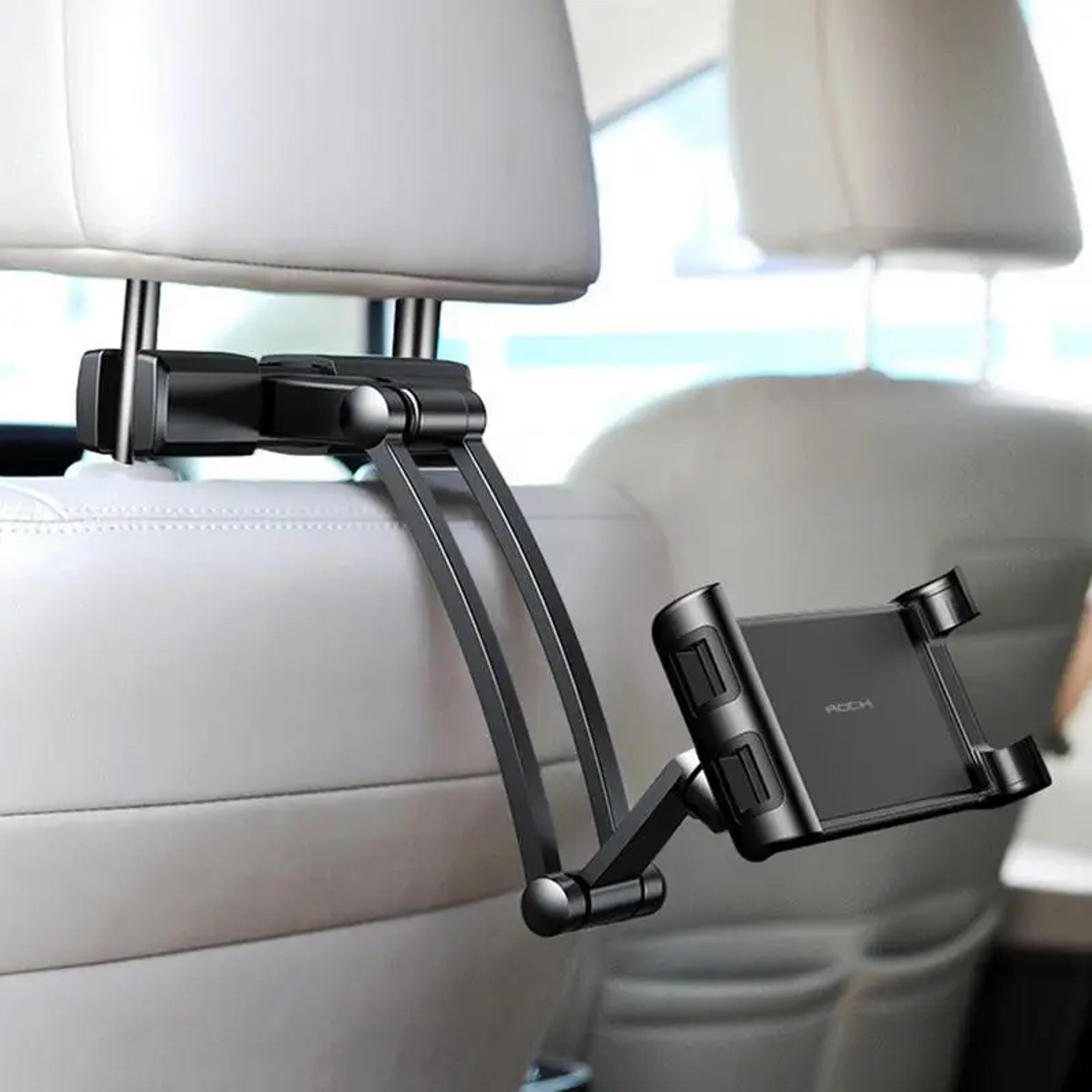 universal car headrest tablet holder adjustable backseat mount