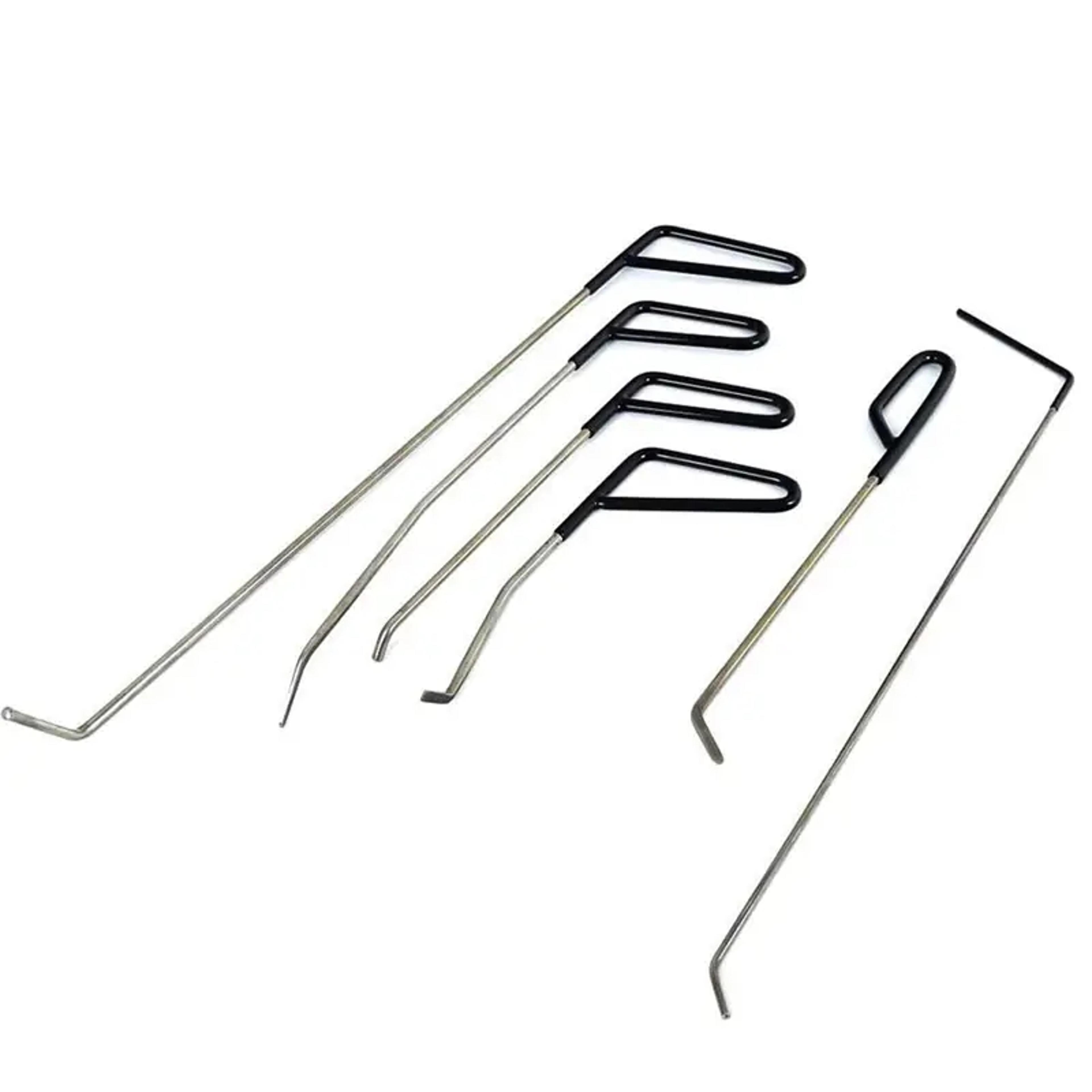car dent repair kit paintless dent puller tools with rod hooks and hammer for auto dent removal