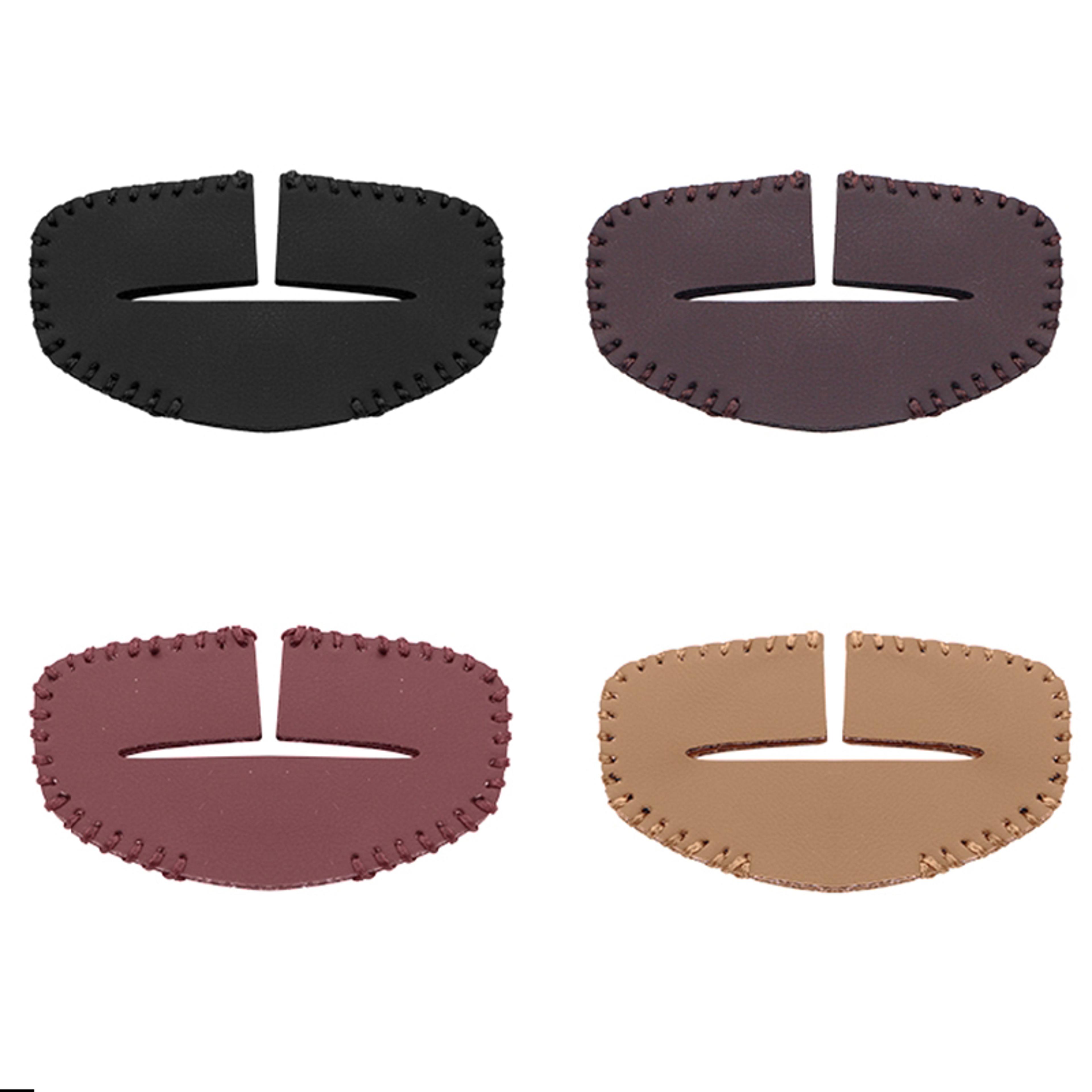 leather seat belt buckle cover for nissan anti scratch seatbelt protector interior trim accessory