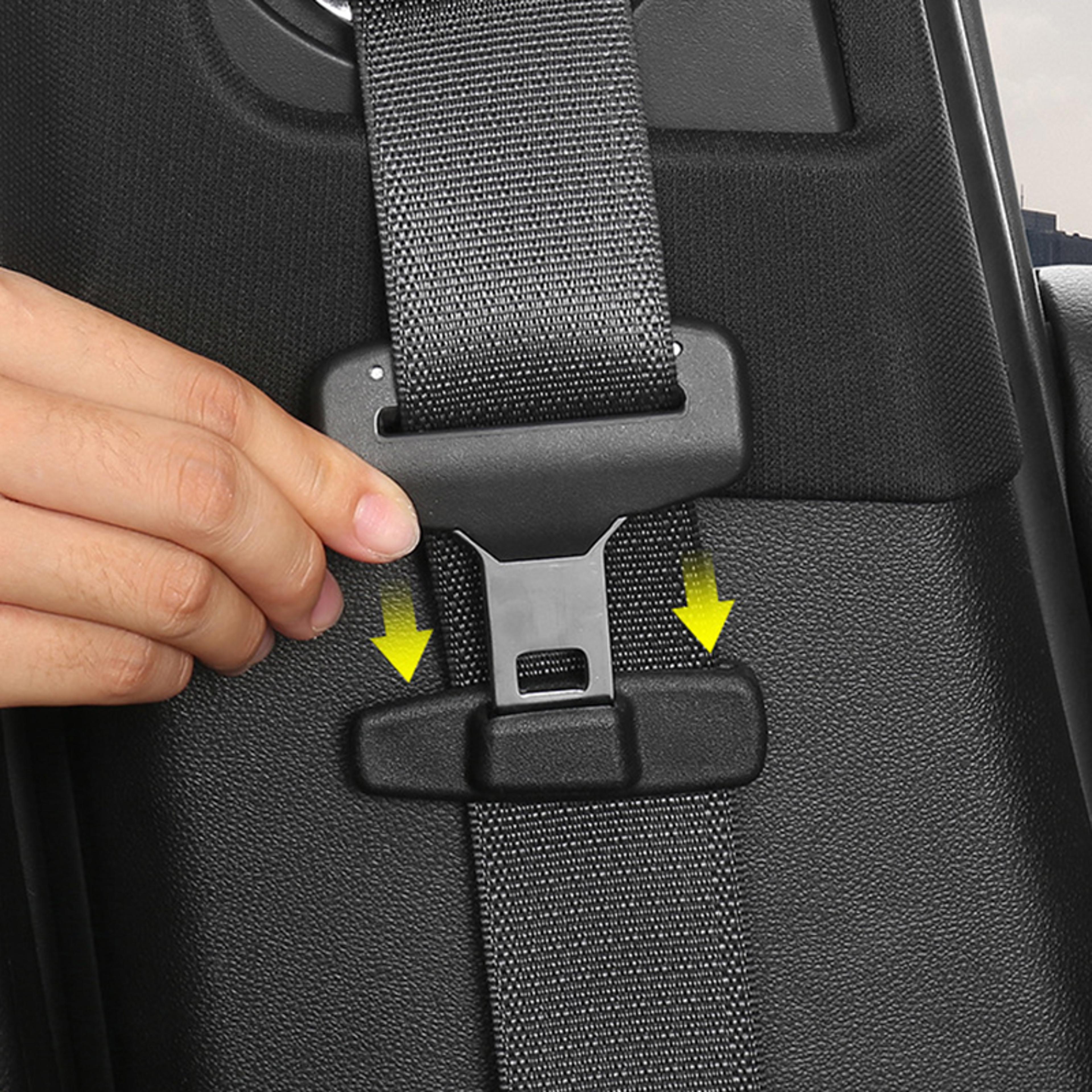 universal seat belt clip set strong car seat belt stopper & buckle protector