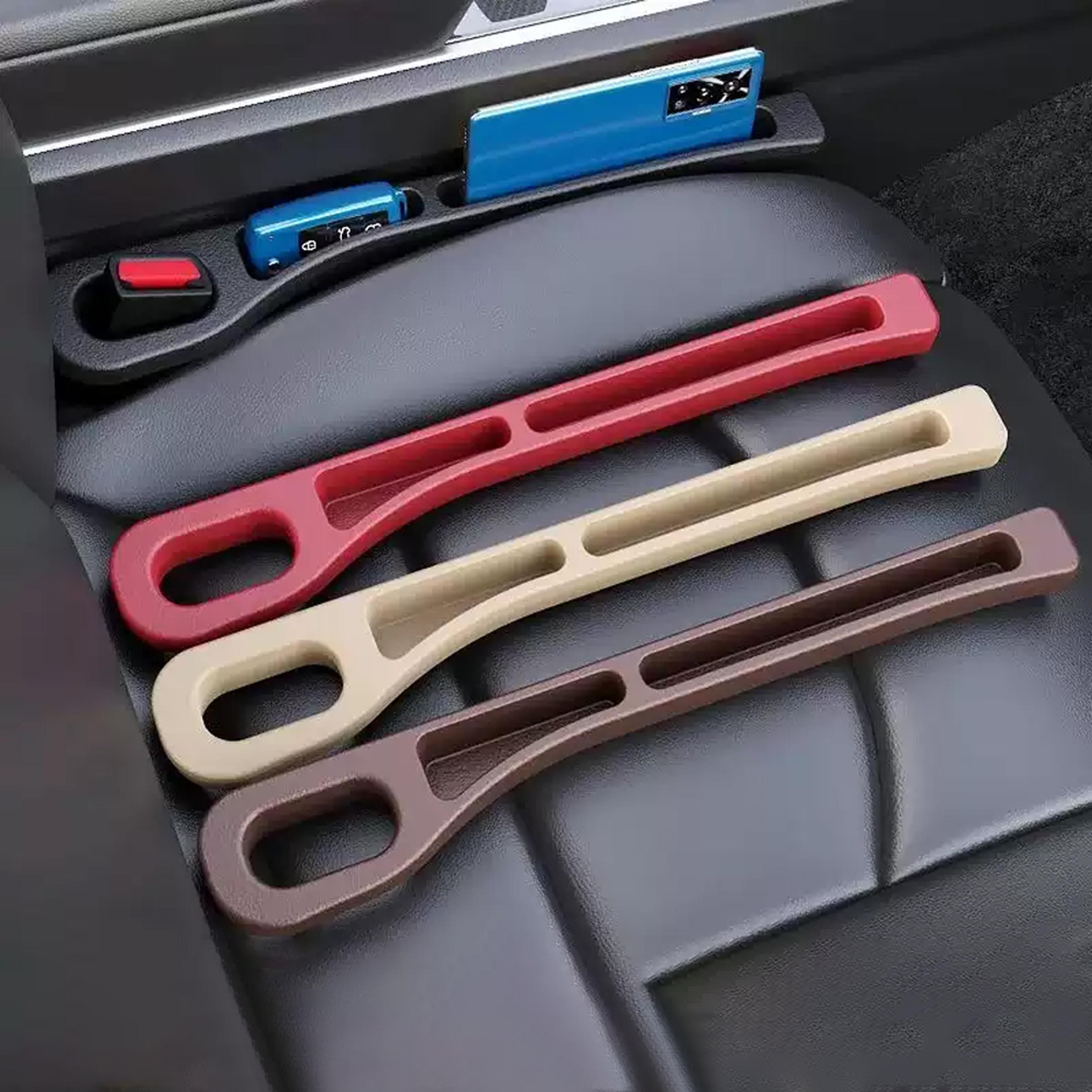 car seat gap filler & storage organizer leak proof seat gap accessories
