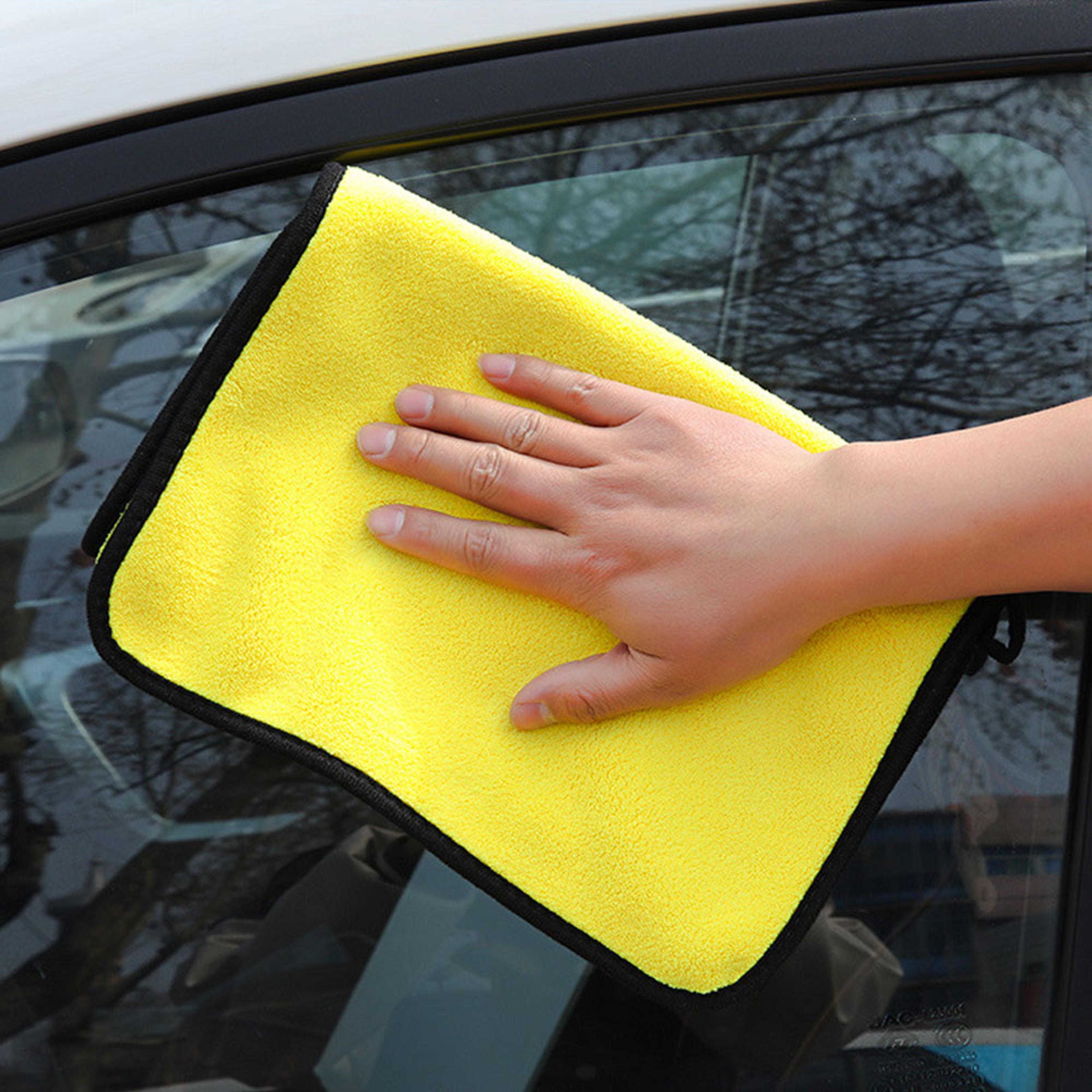 microfiber car drying towel super absorbent car wash towel for professional auto detailing