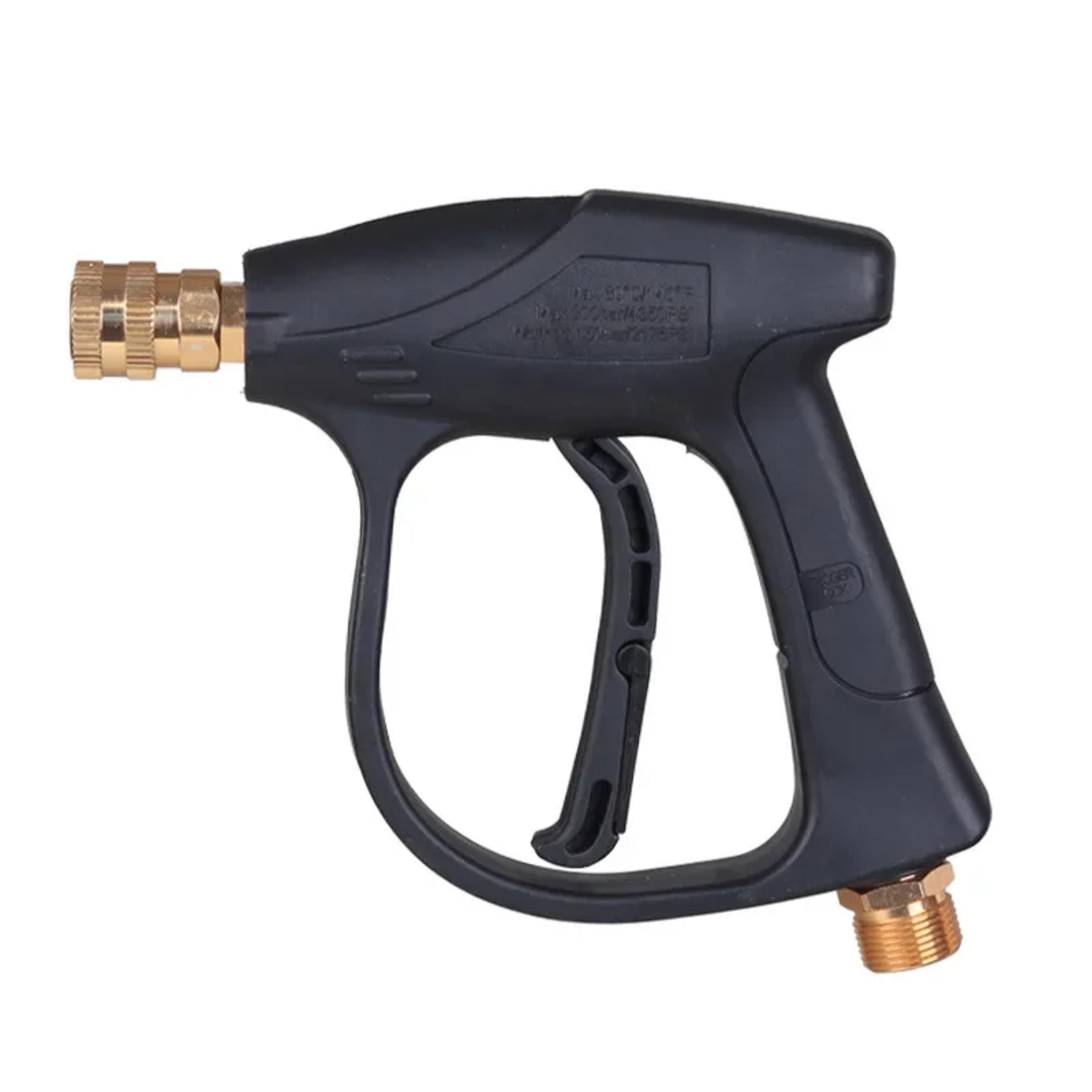 pressure washer gun with snow foam gun spray nozzles & quick connect for car washing