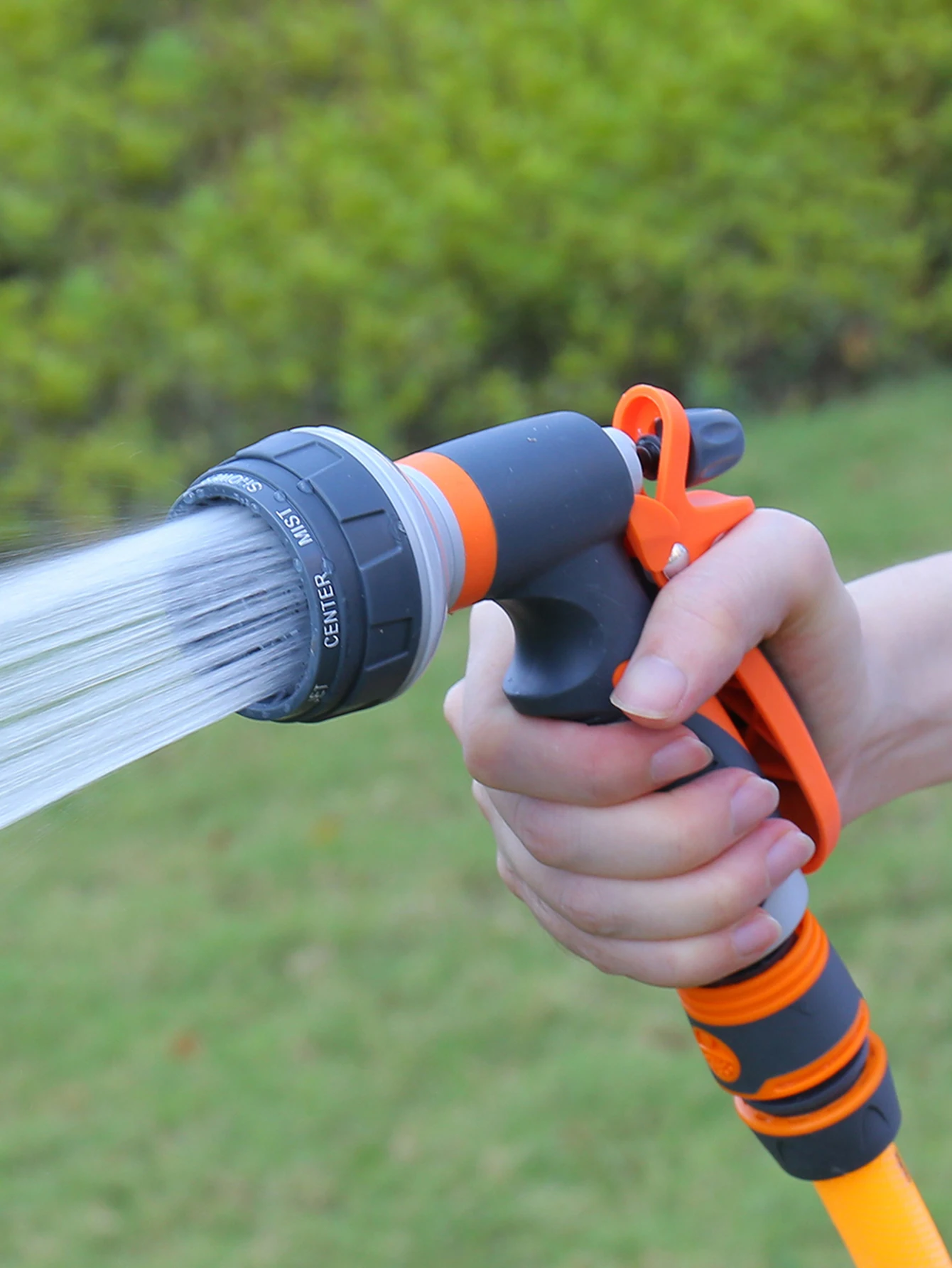 pattern garden hose nozzle high pressure water spray nozzle for car washing lawn watering & cleaning