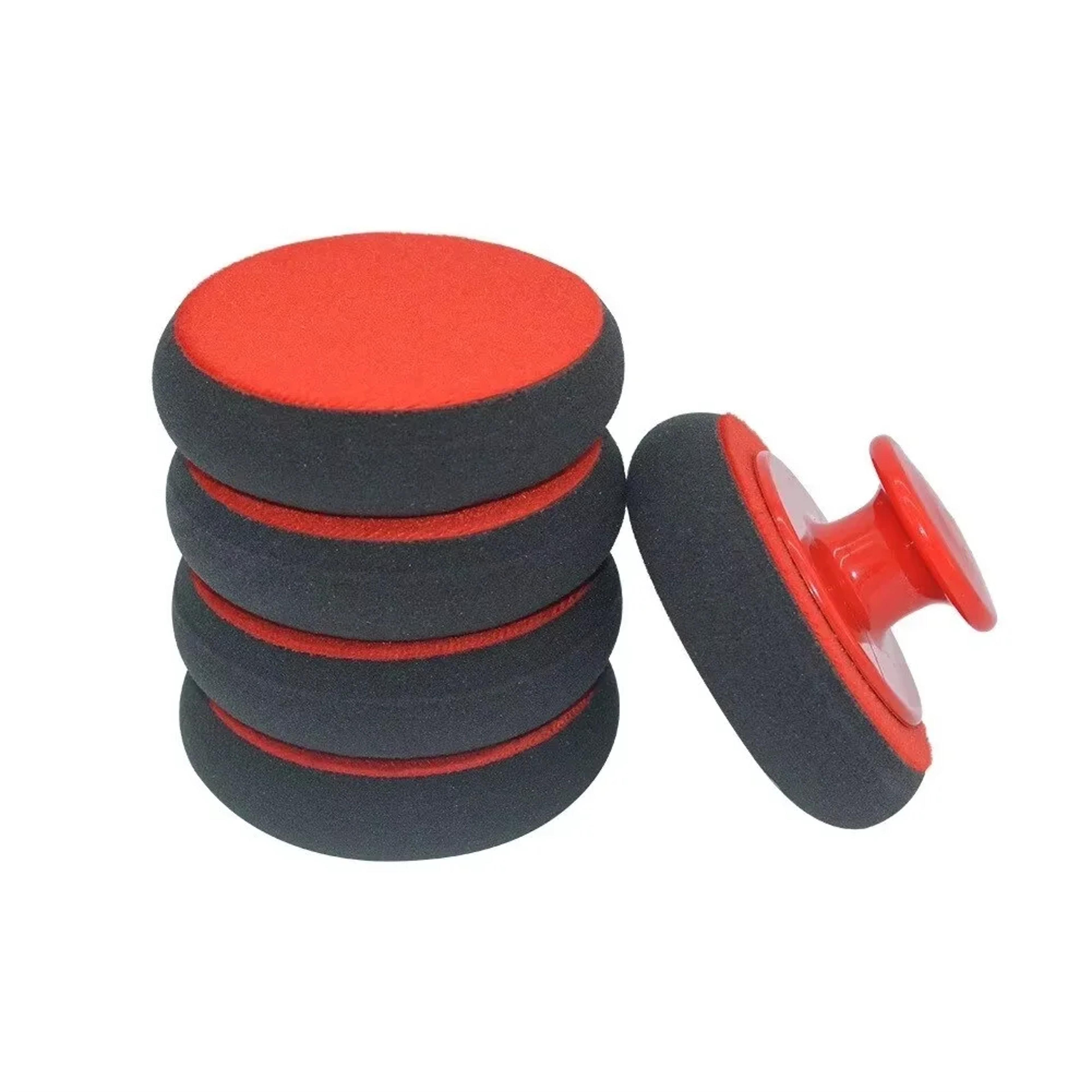 car wax applicator sponge soft hand wax pad for auto detailing and ceramic coating