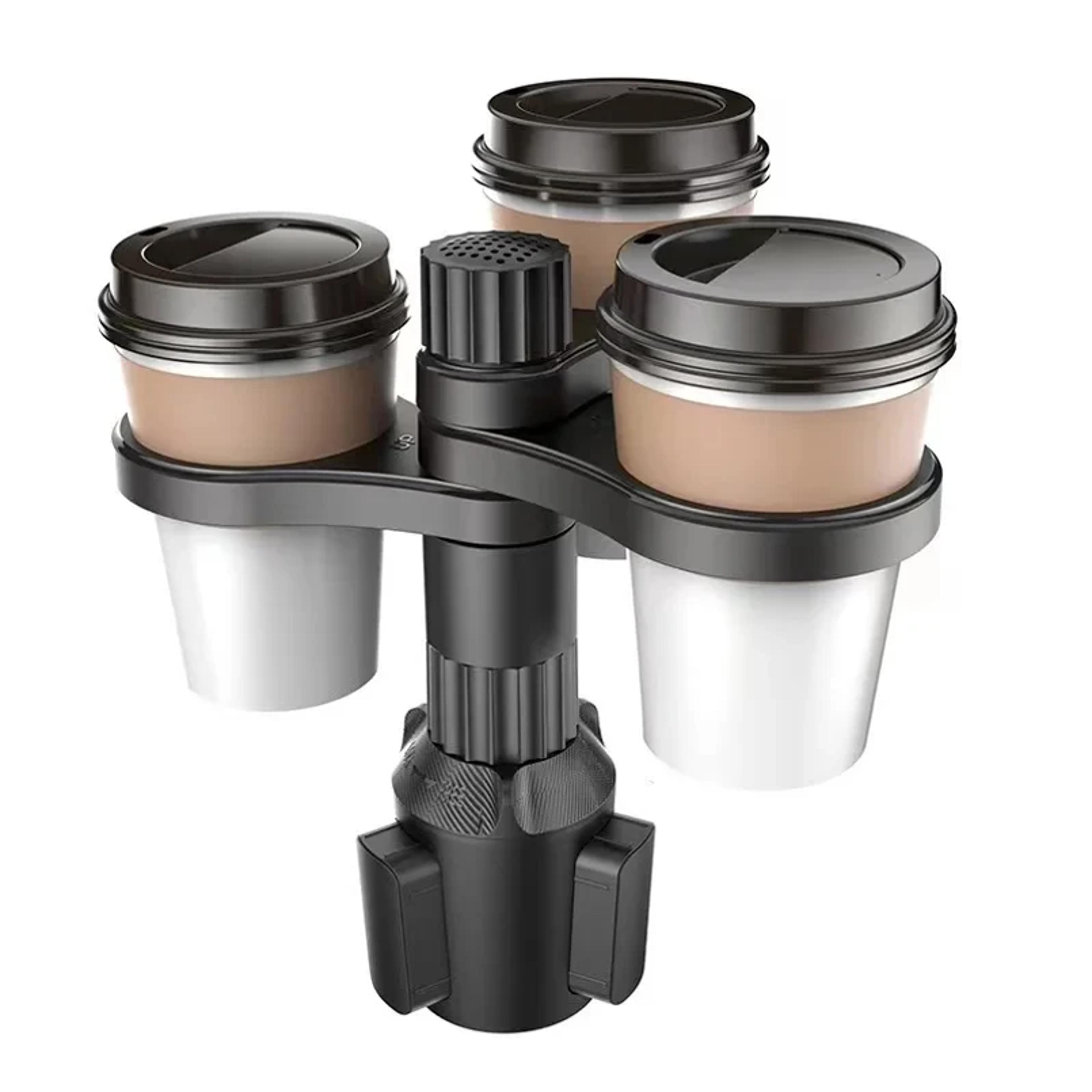 rotating car cup holder expander adjustable drink holder adapter for bottles cups & travel mugs